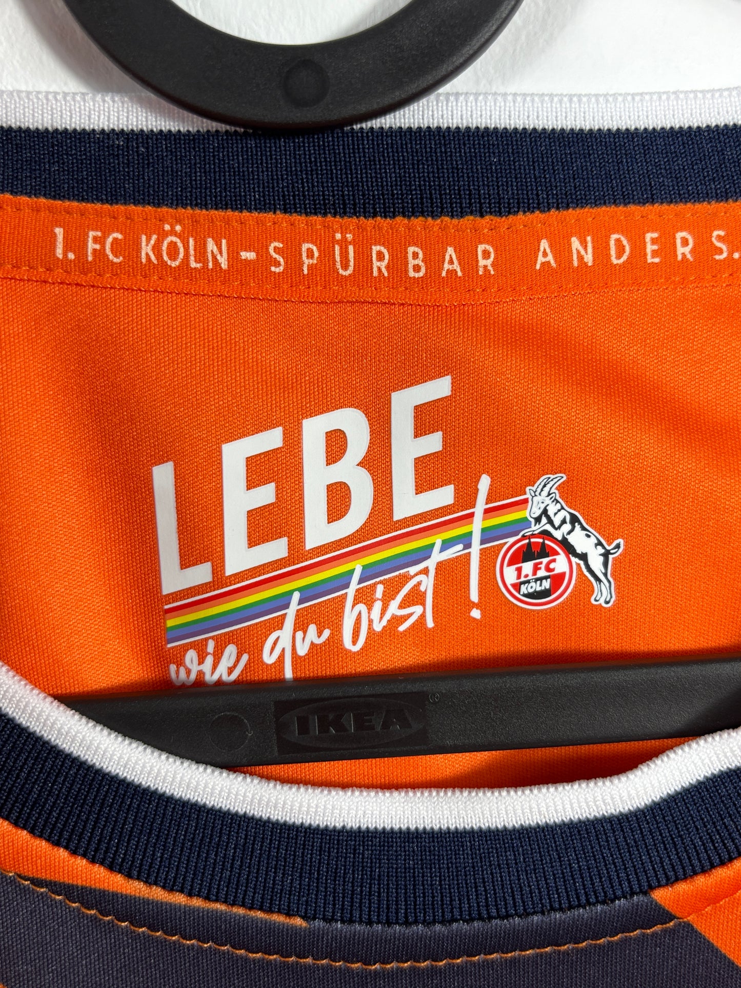 1. FC Köln 2022/2023 Torwarttrikot Rewe – XL - #1 Horn (Matchprepared)