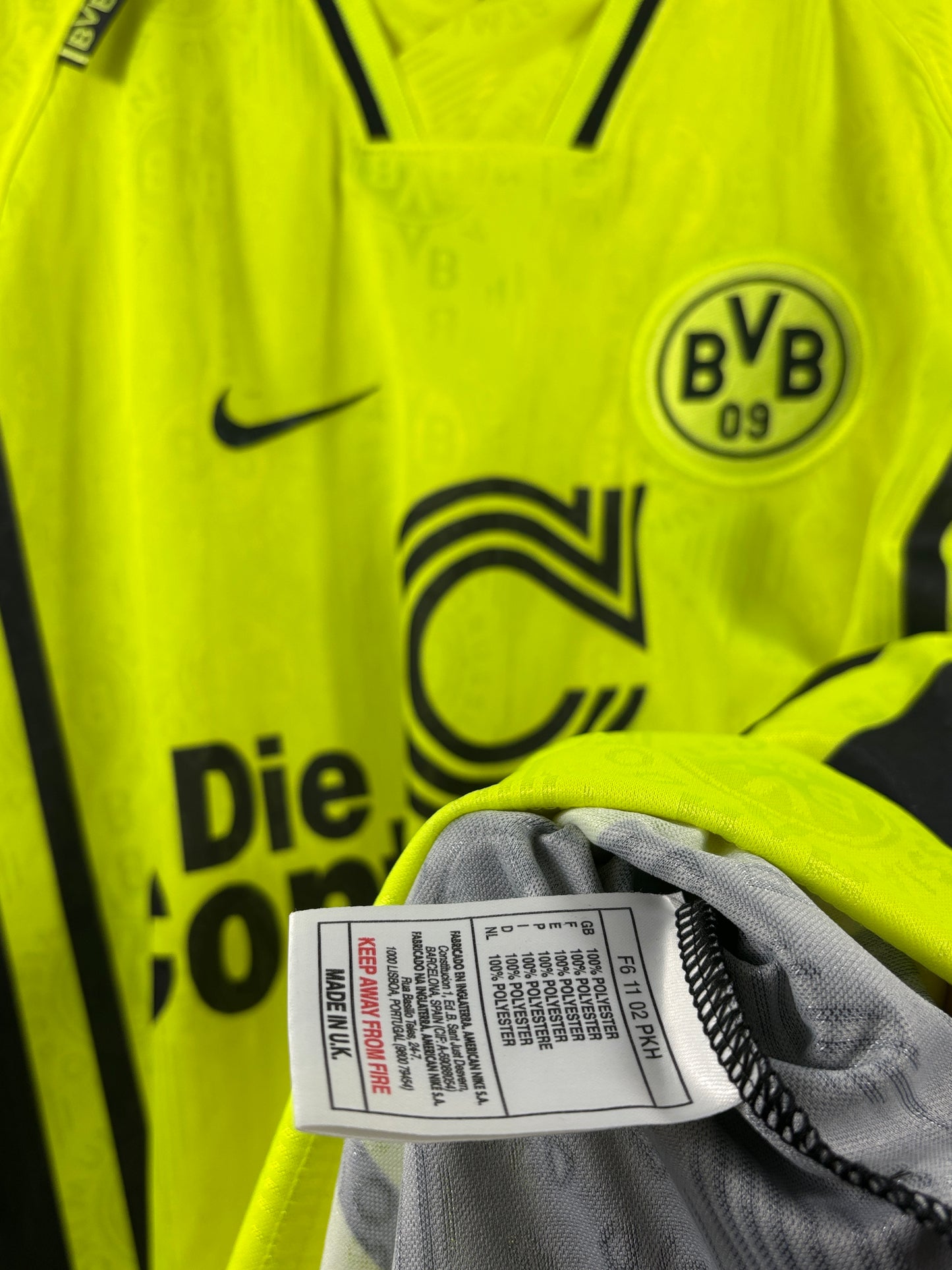BVB Borussia Dortmund 1996/1997 Heimtrikot - XL - #10 Möller
