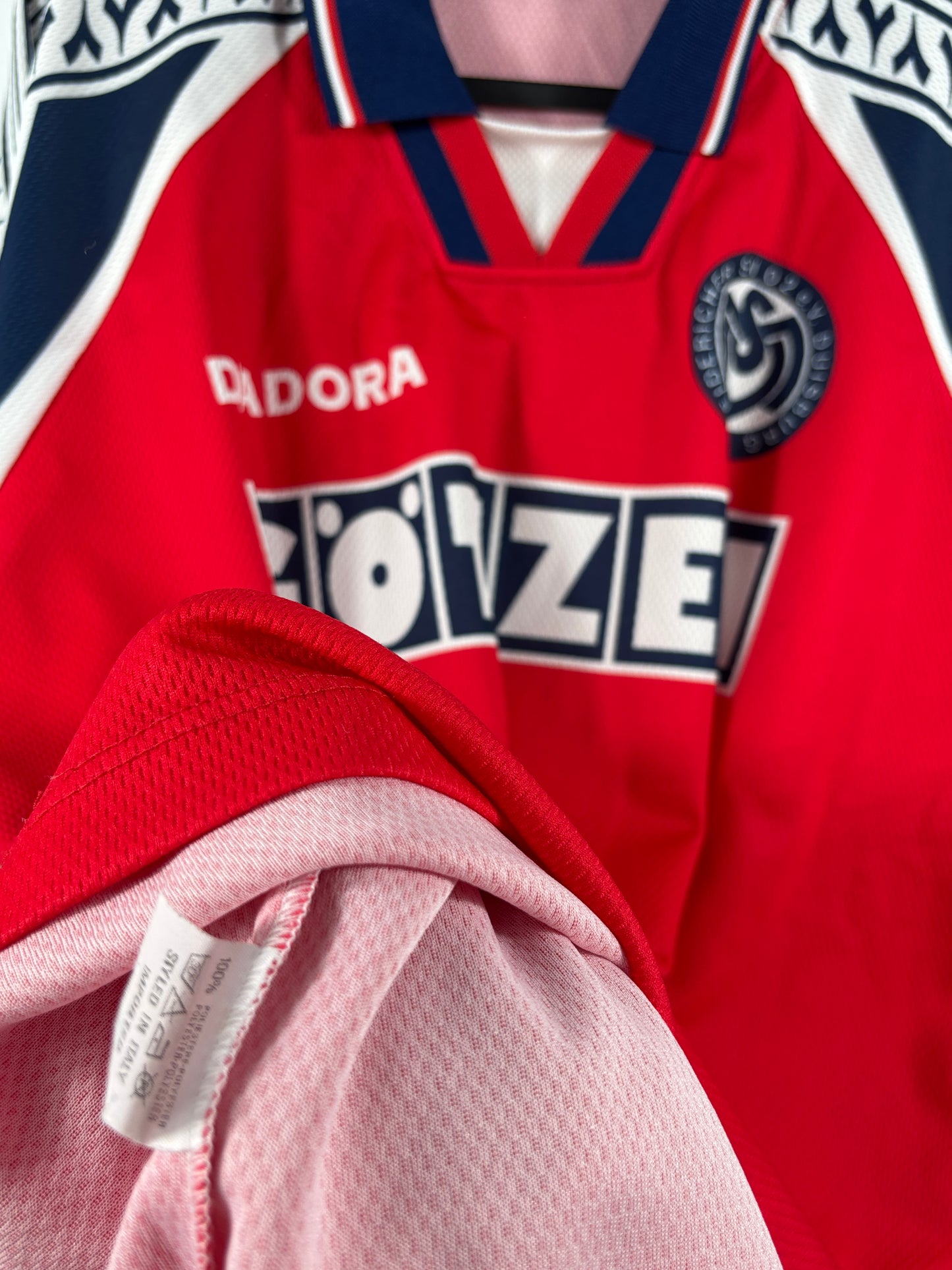 MSV Duisburg 1996/1997 Auswärtstrikot Langarm – XL