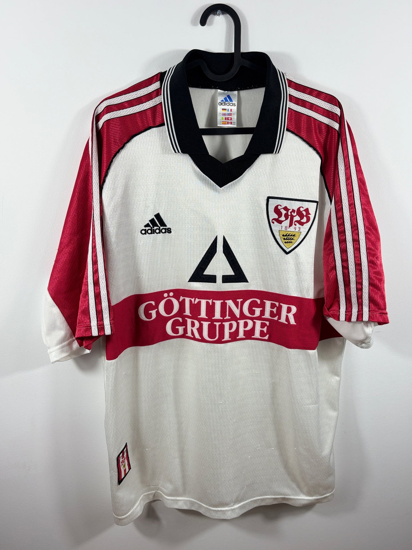 VfB Stuttgart 1997/1998/1999 Heimtrikot - L