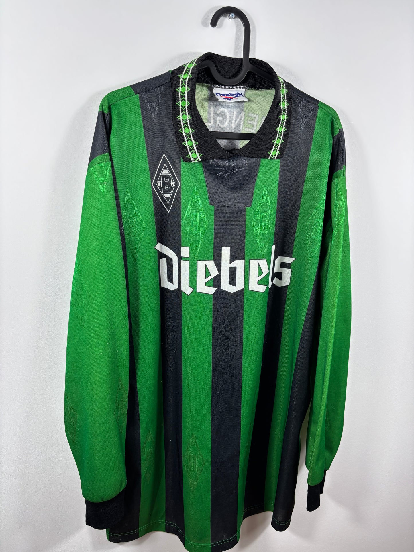 Borussia Mönchengladbach 1995/1996 Heimtrikot Diebels - XL