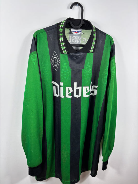 Borussia Mönchengladbach 1995/1996 Heimtrikot Diebels - XL