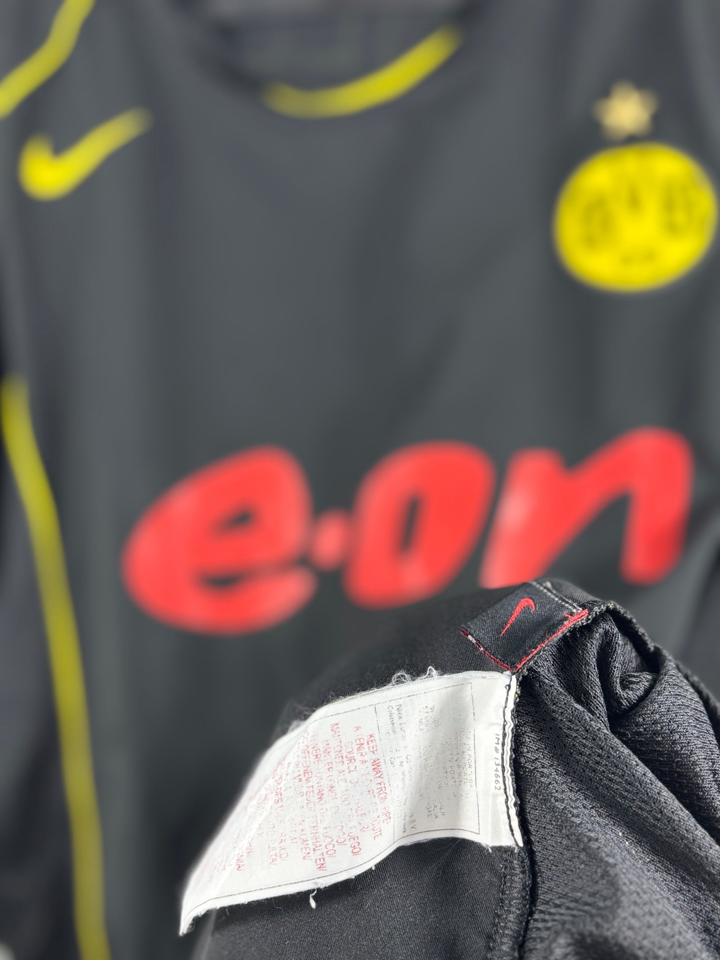 BVB Borussia Dortmund 2004/2005 Auswärtstrikot - L/XL - #9 Koller