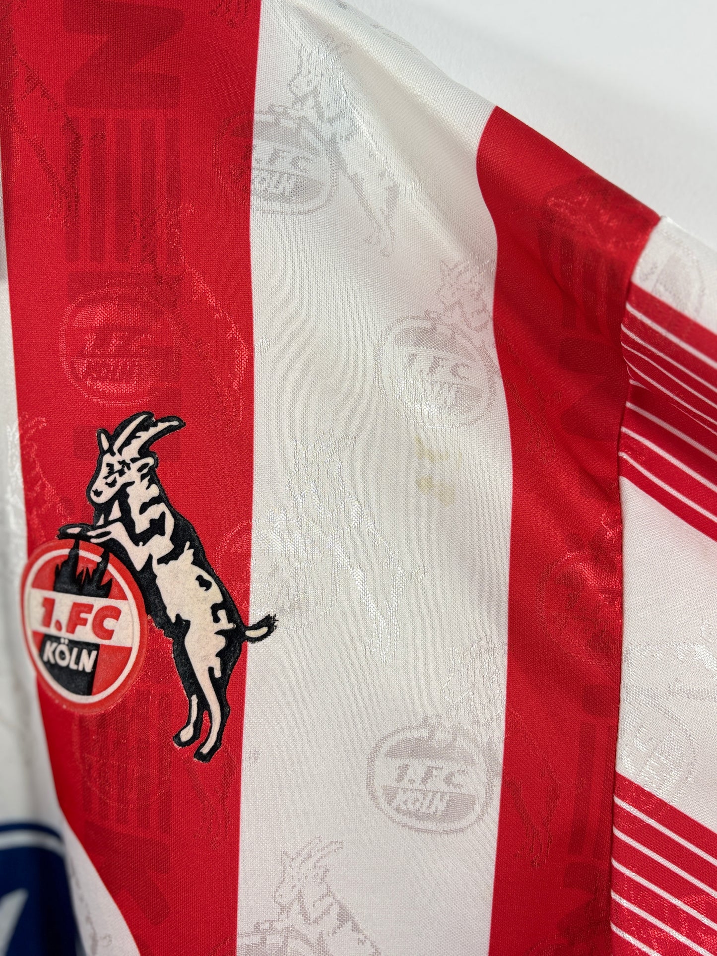 1. FC Köln 1995/1996 Heimtrikot Ford – XL - #11 Labbadia