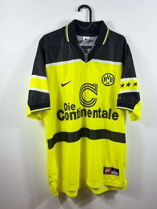 BVB Borussia Dortmund 1997/1998 Heimtrikot - L