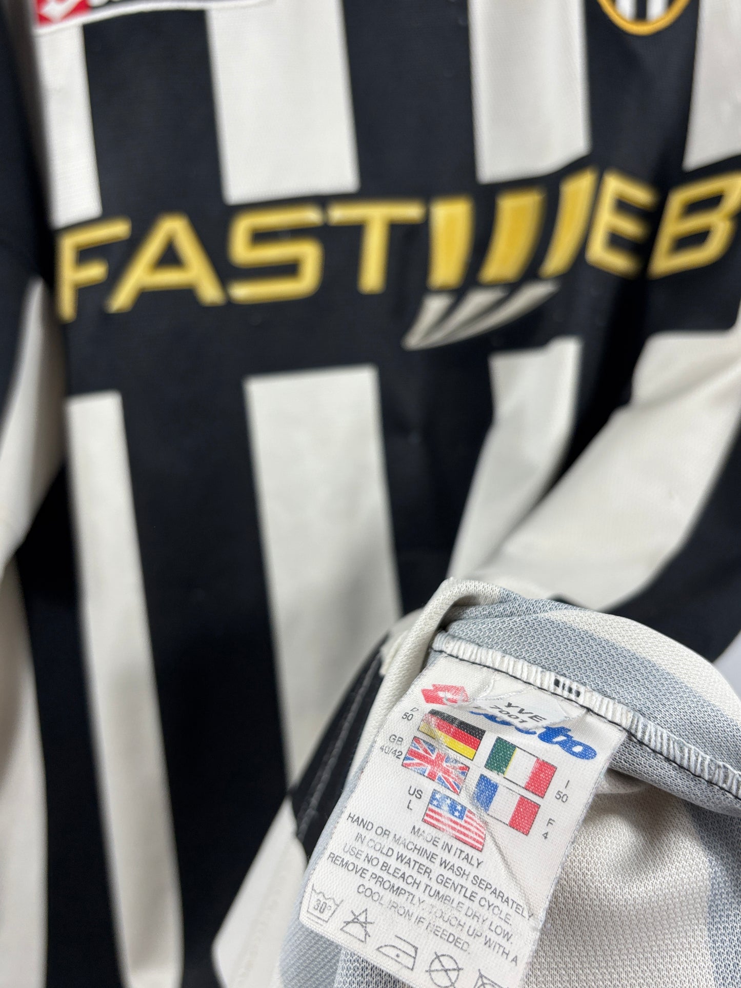 Juventus Turin 2001/2002 Heimtrikot – L