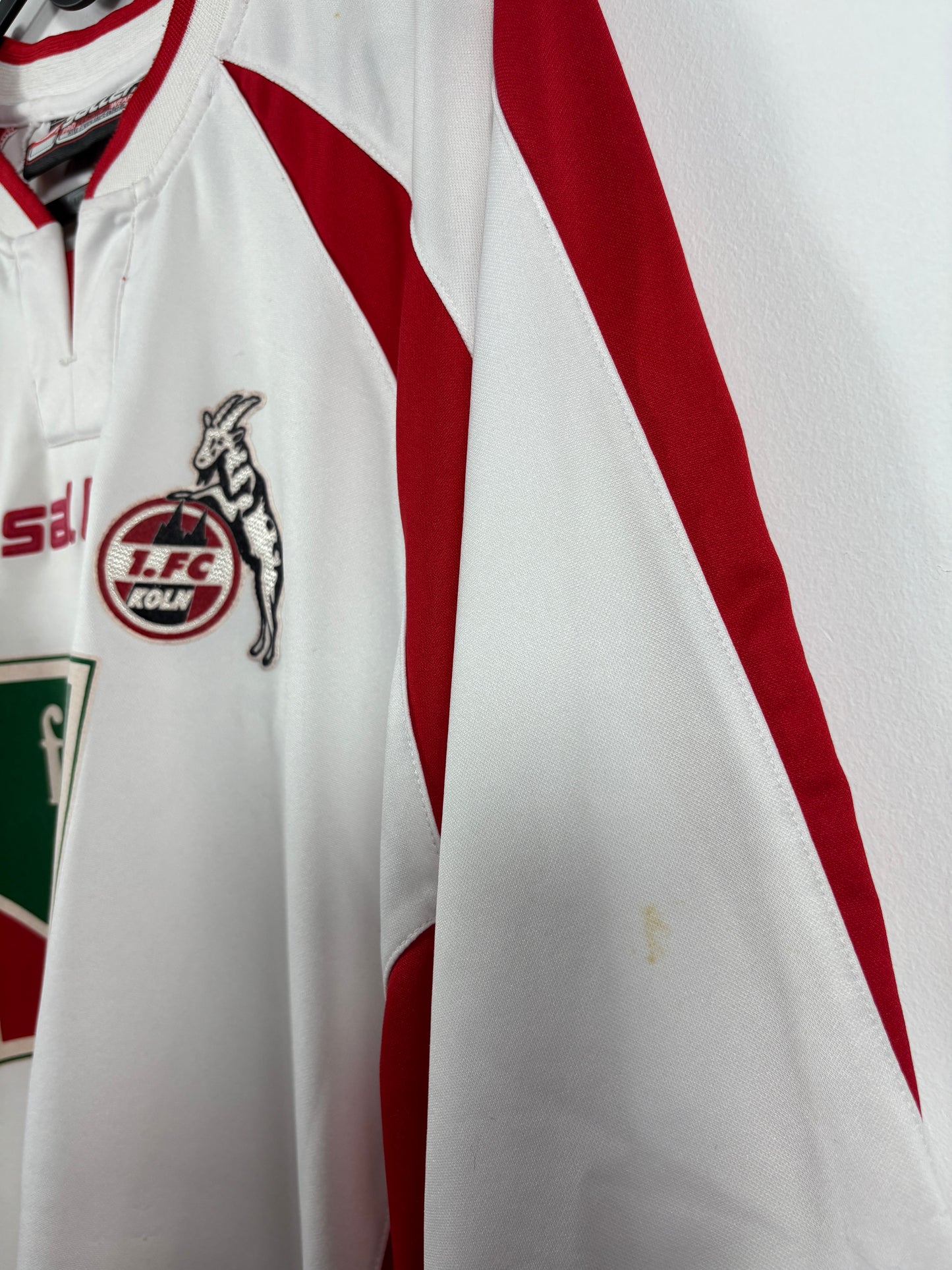 1. FC Köln 2004/2005 Auswärtstrikot Funny frisch – L/XL - #8 Scherz