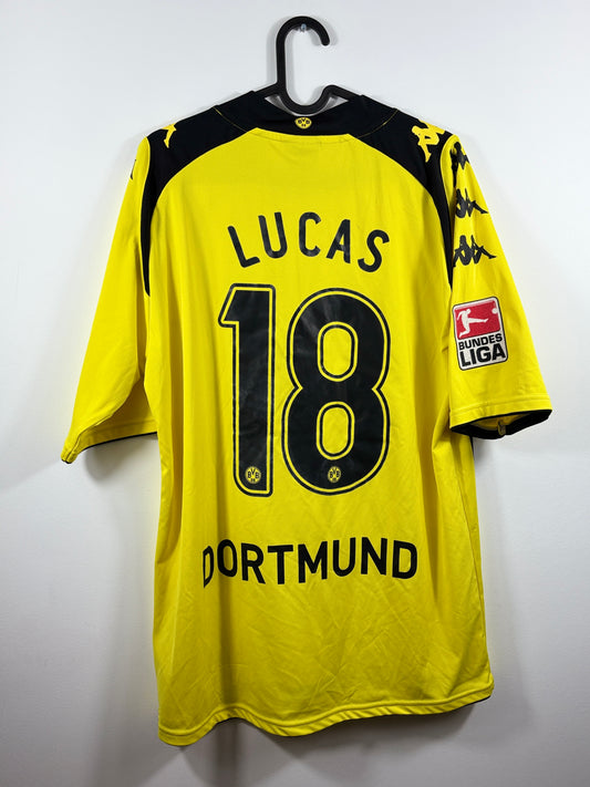 BVB Borussia Dortmund 2009/2010 Heimtrikot - XL - #18 Barrios