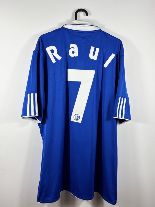 Schalke 04 2010/2011/2012 Heimtrikot - XL - #7 Raul