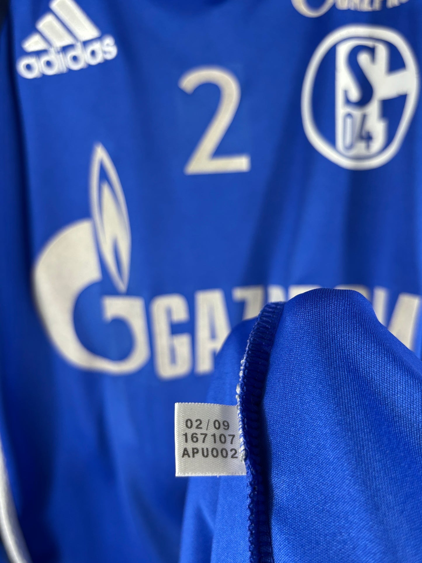 Schalke 04 2009/2010 Trainingstrikot - XL - #2 Westermann (Trainingworn)