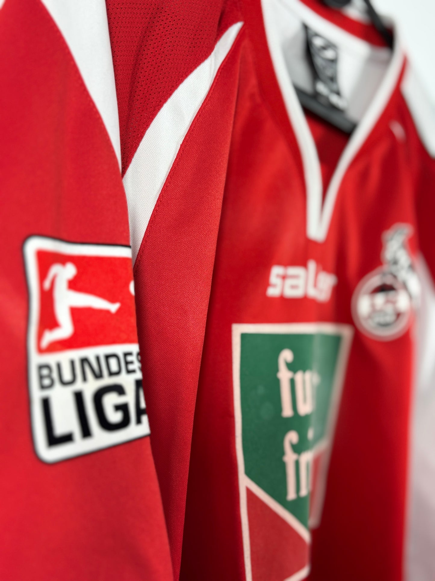 1. FC Köln 2004/2005 Heimtrikot Funny frisch – L/XL - #10 Podolski