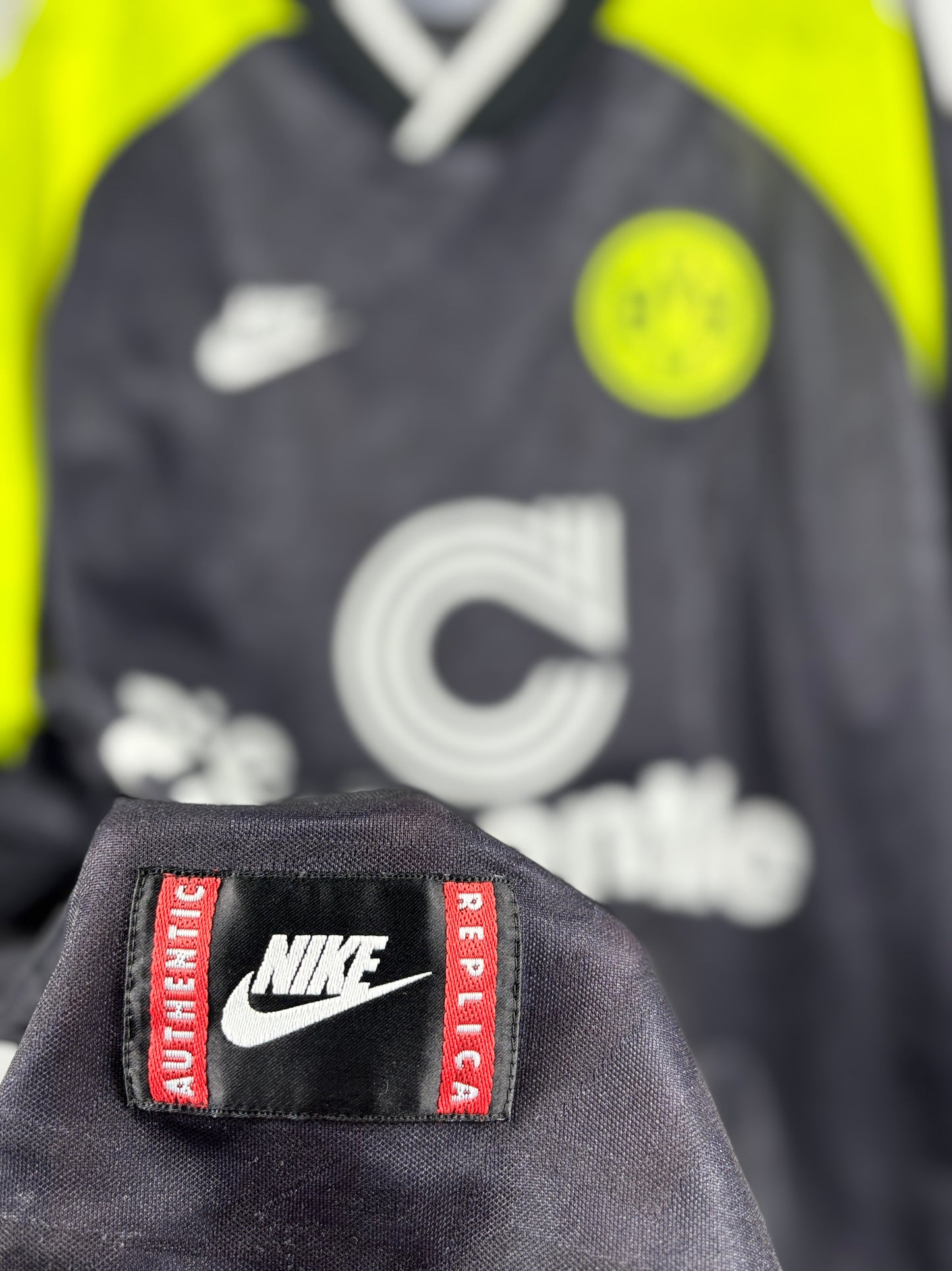 BVB Borussia Dortmund 1995/1996 Auswärtstrikot - XL