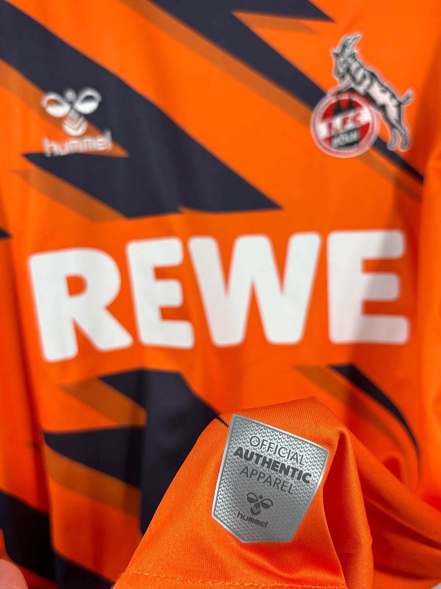 1. FC Köln 2022/2023 Torwarttrikot Rewe – XL - #1 Horn (Matchprepared)