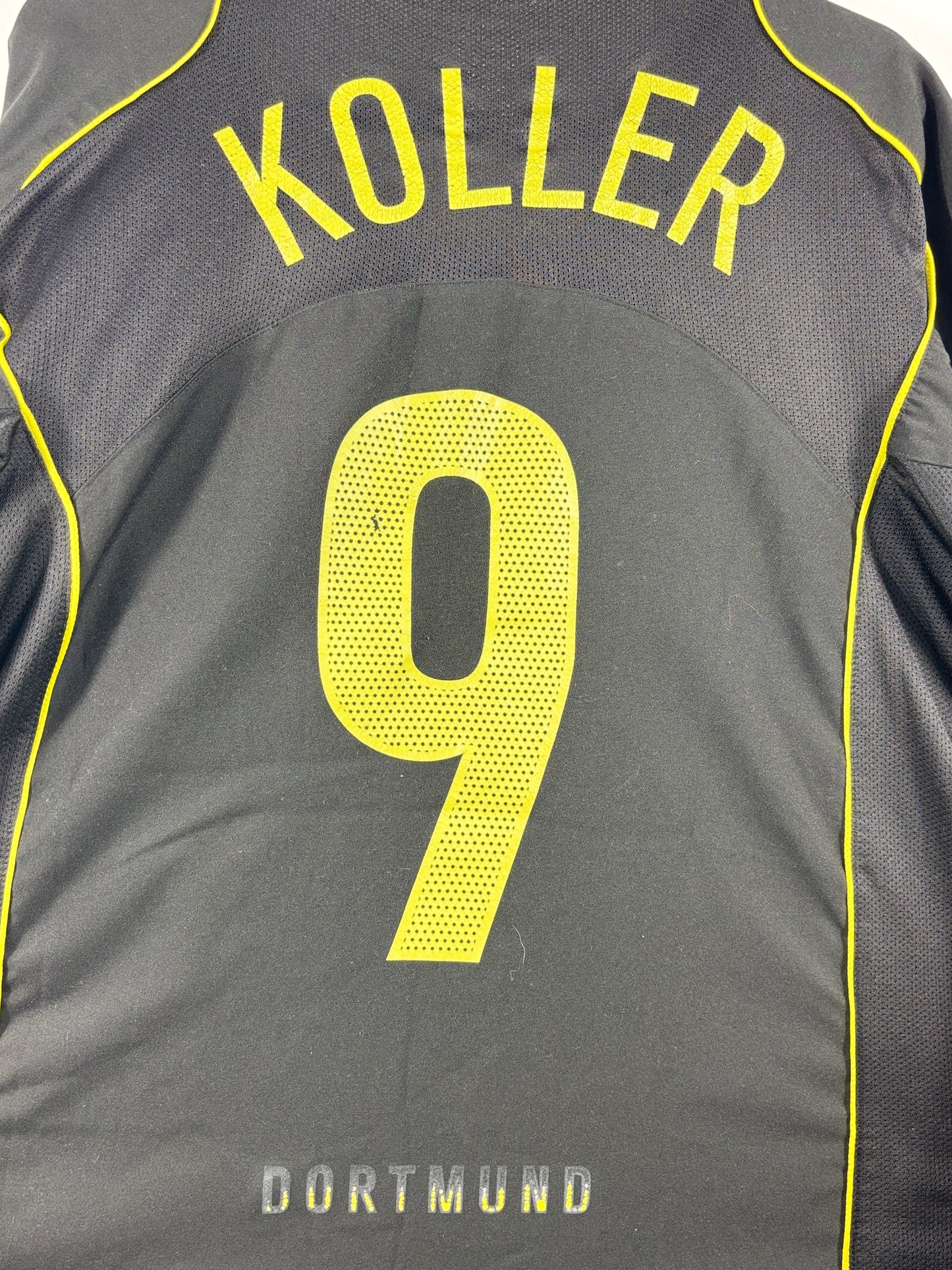 BVB Borussia Dortmund 2004/2005 Auswärtstrikot - L/XL - #9 Koller