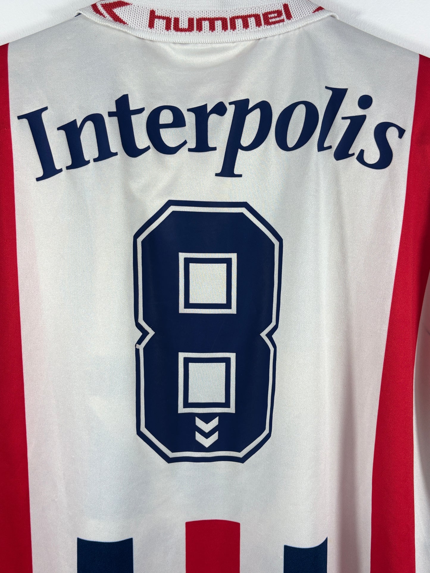 Willem II Tilburg 1994/1995 Heimtrikot  - M - #8 Meijs (Matchworn)