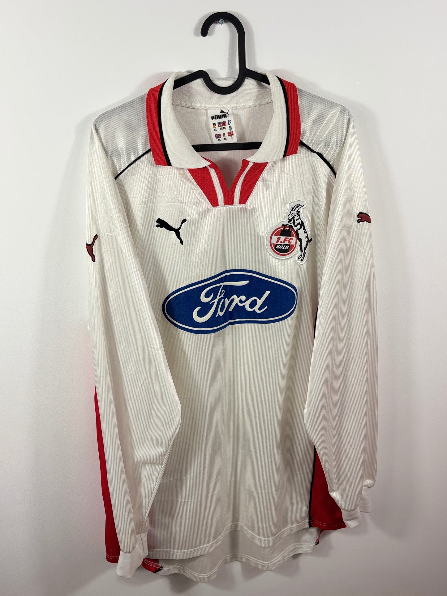 1. FC Köln 1998/1999 Heimtrikot Ford – XL