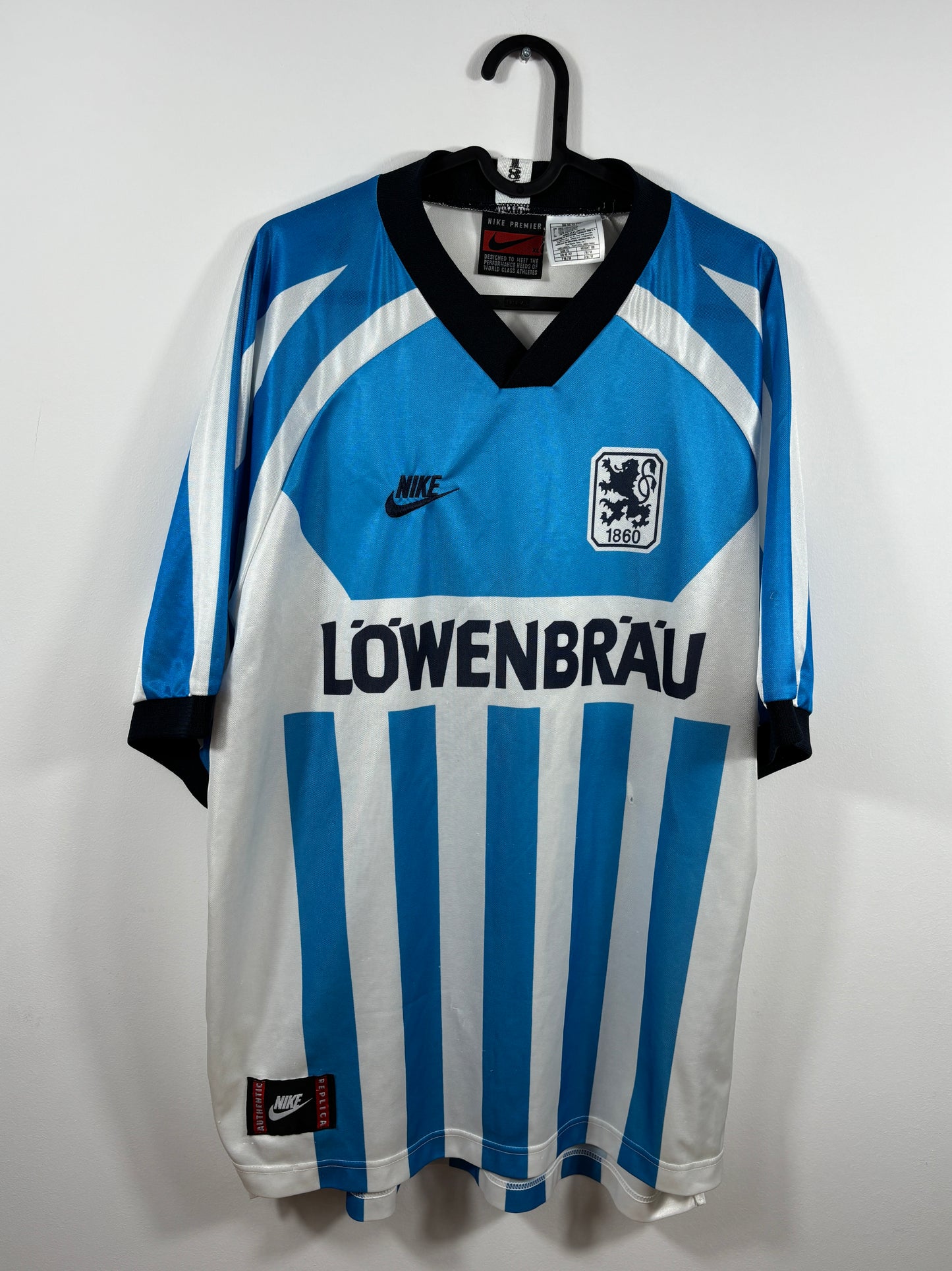 TSV 1860 München 1995/1996 Heimtrikot Löwenbräu – XL