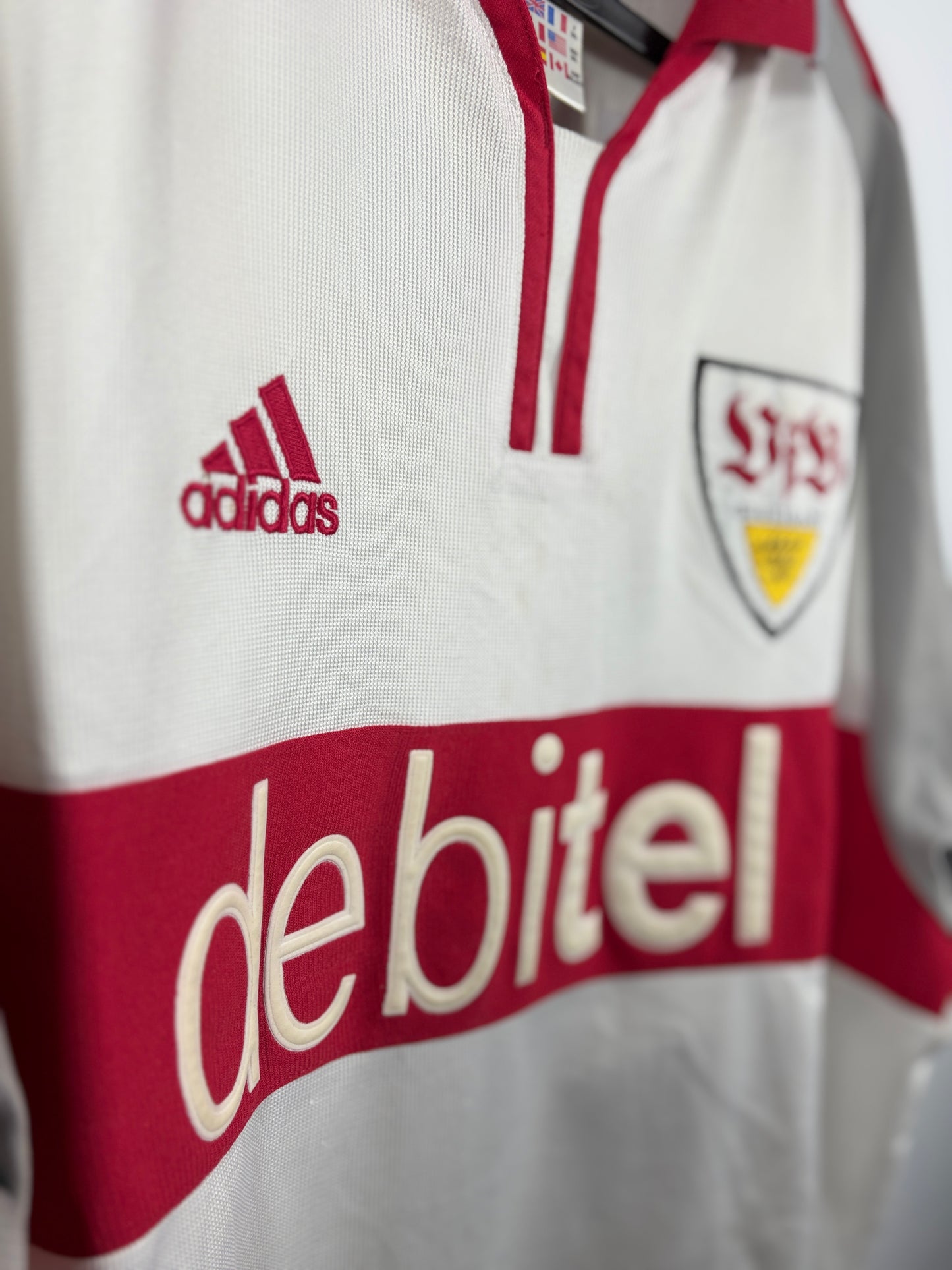 VfB Stuttgart 2000/2001 Heimtrikot - XXL - #36 Dundee