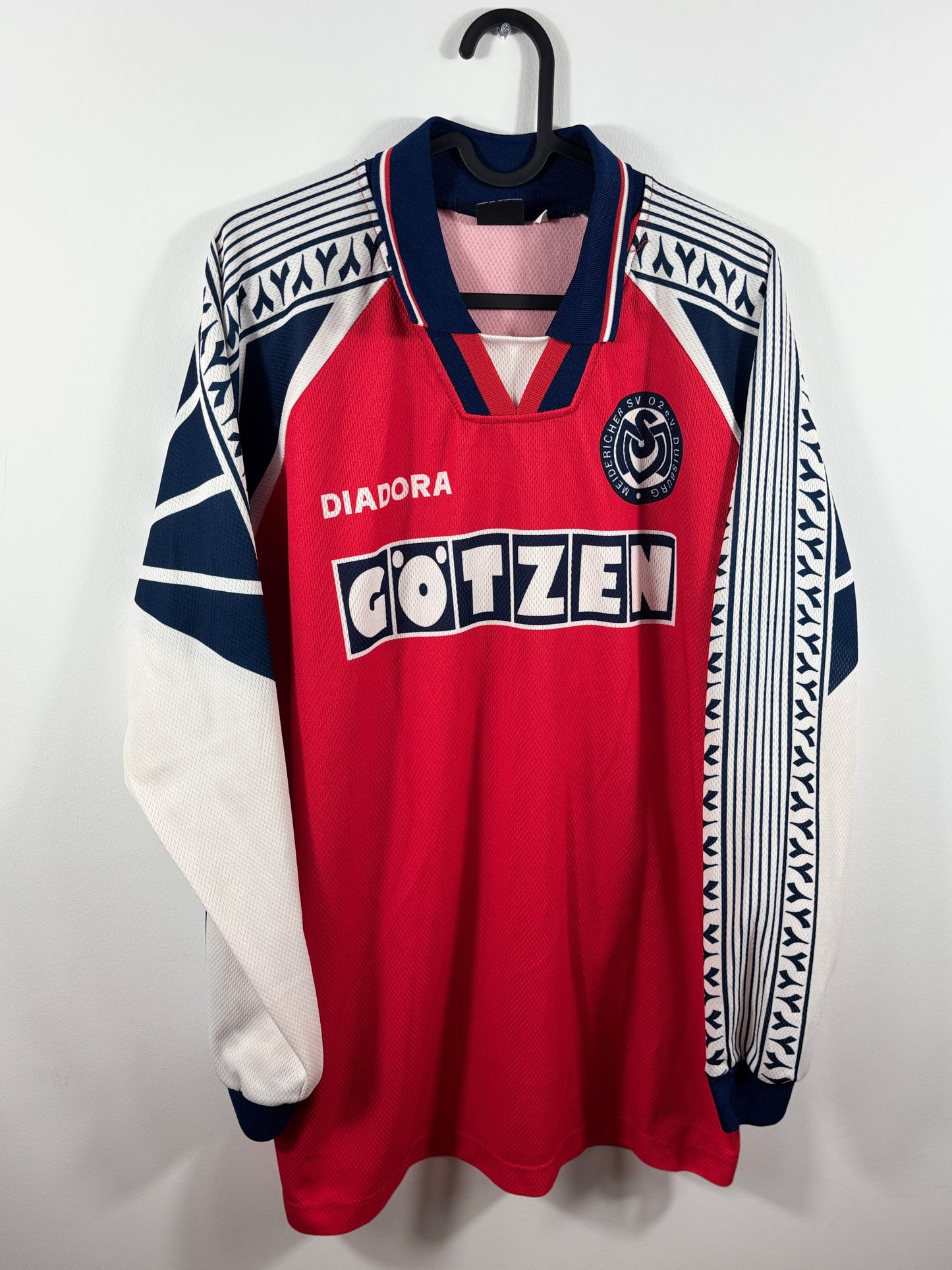 MSV Duisburg 1996/1997 Auswärtstrikot Langarm – XL