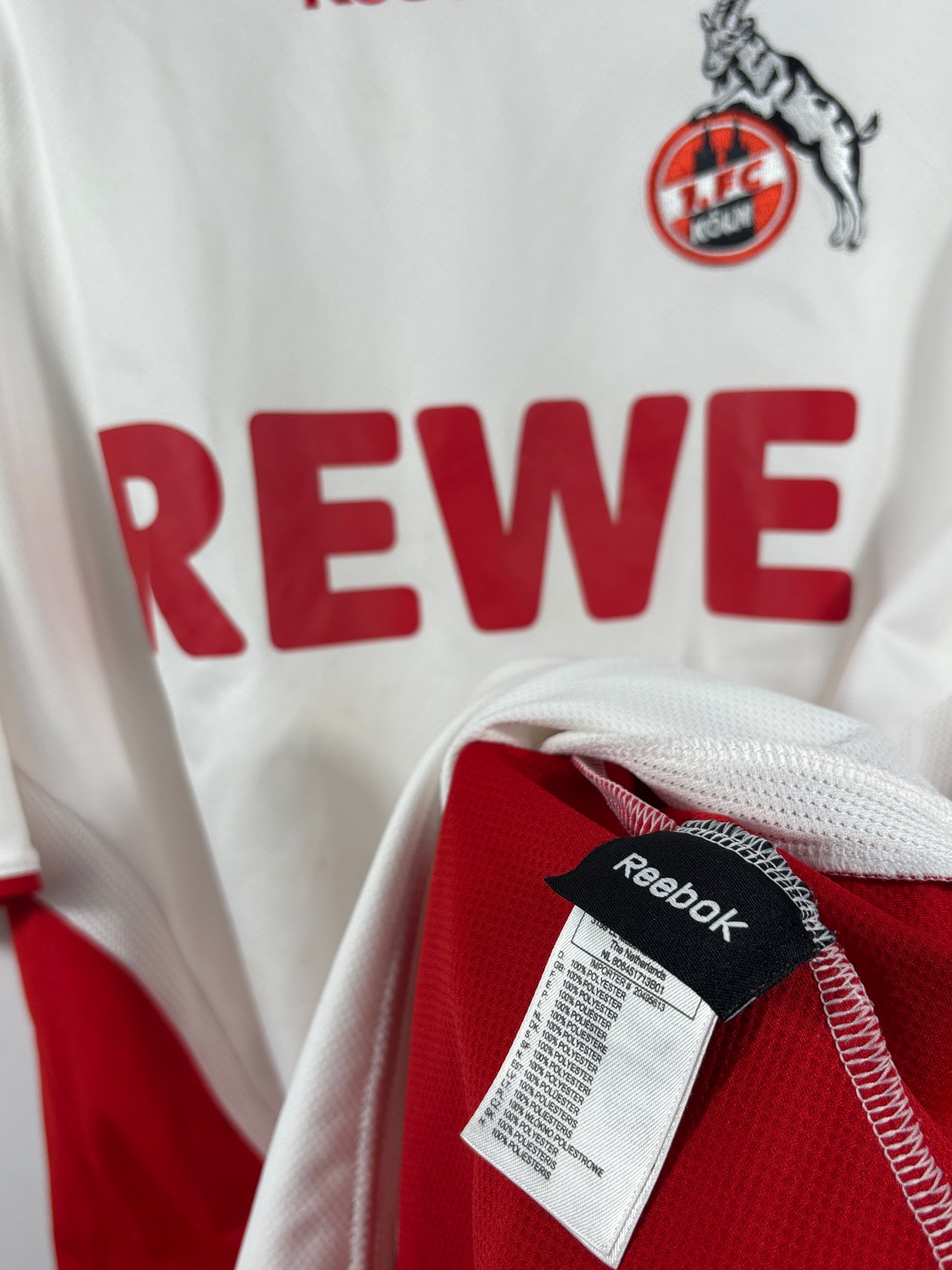 1. FC Köln 2008/2009 Heimtrikot Rewe– XL - #20 Antar