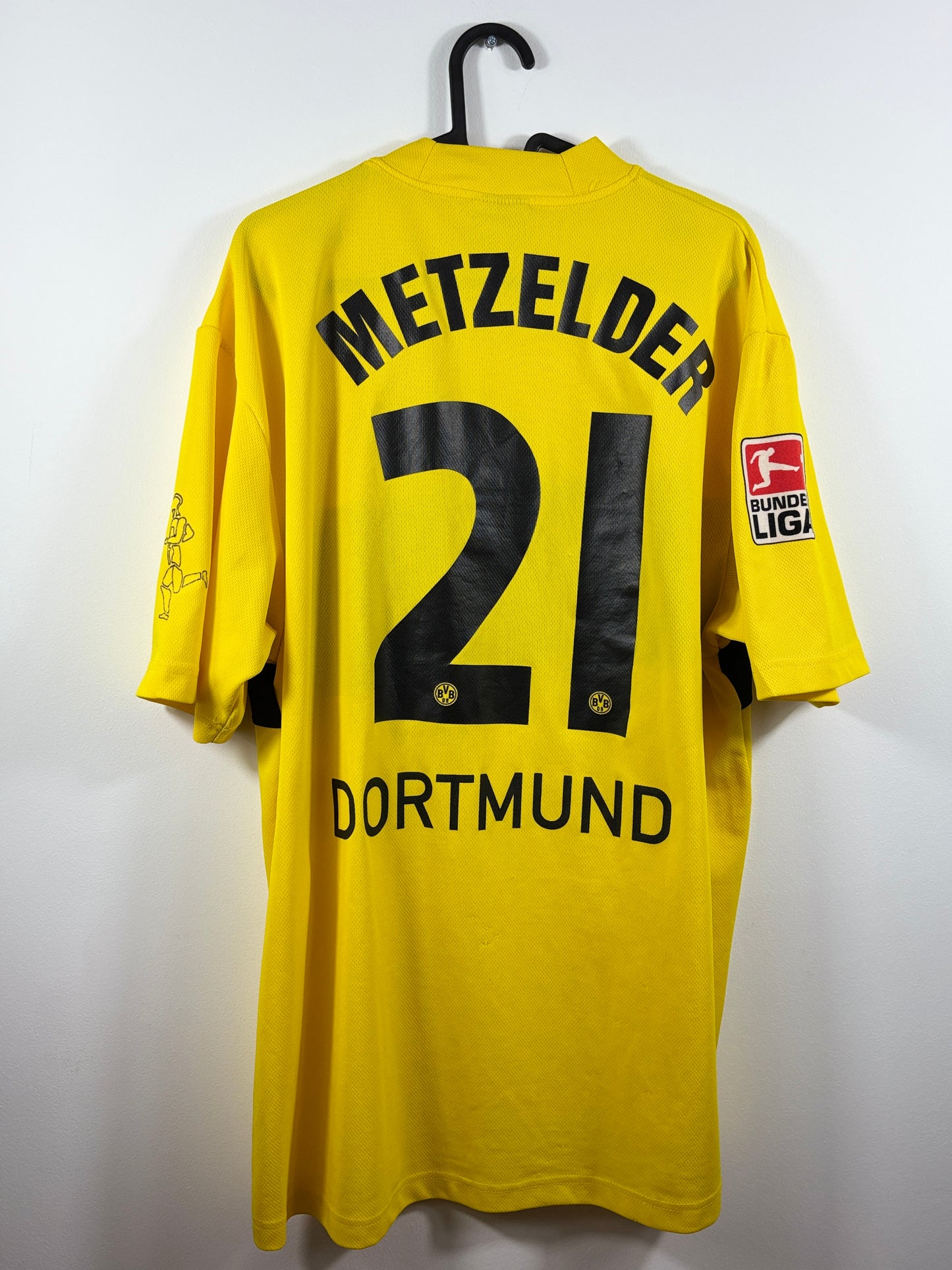 BVB Borussia Dortmund 2002/2003 Heimtrikot - XL - #21 Metzelder