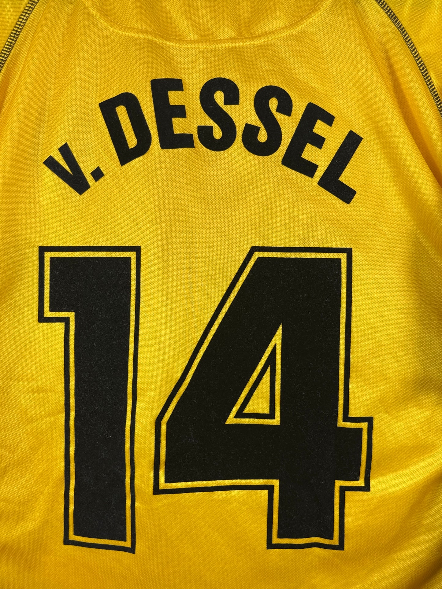 Roda JC Kerkrade 2003/2004 Heimtrikot  - XL - #14 v. Dessel (Matchworn)