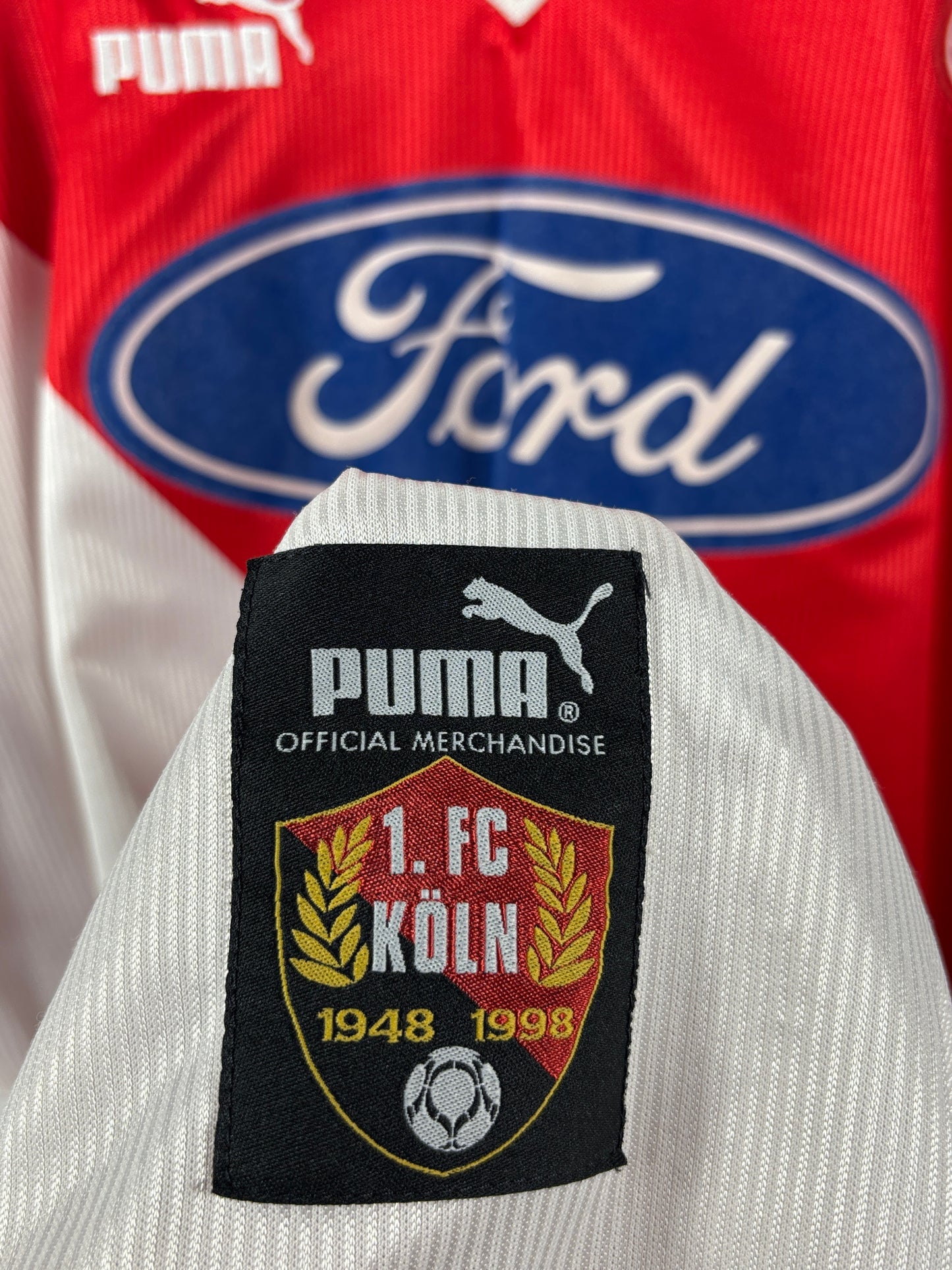 1. FC Köln 1997/1998 Jubiläumstrikot Ford – XXL