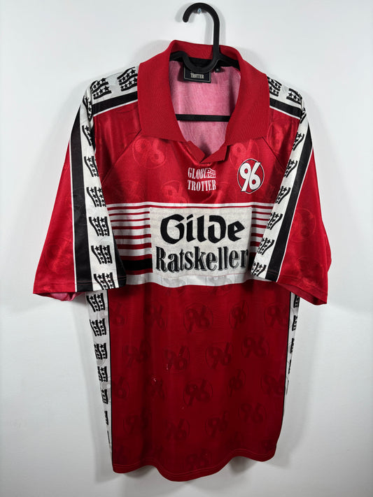 Hannover 96 2000/2001 Heimtrikot Gilde Ratskeller – XL