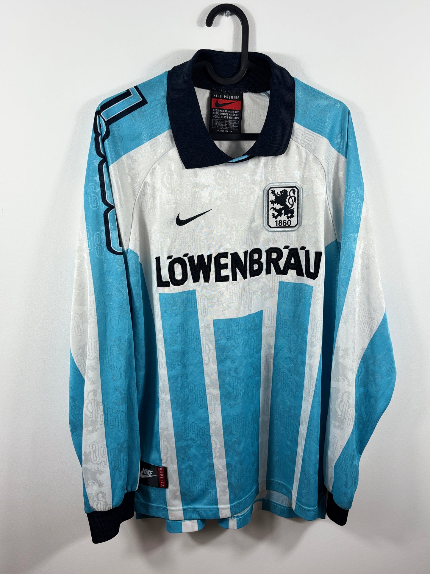 TSV 1860 München 1996/1997 Heimtrikot Löwenbräu – L