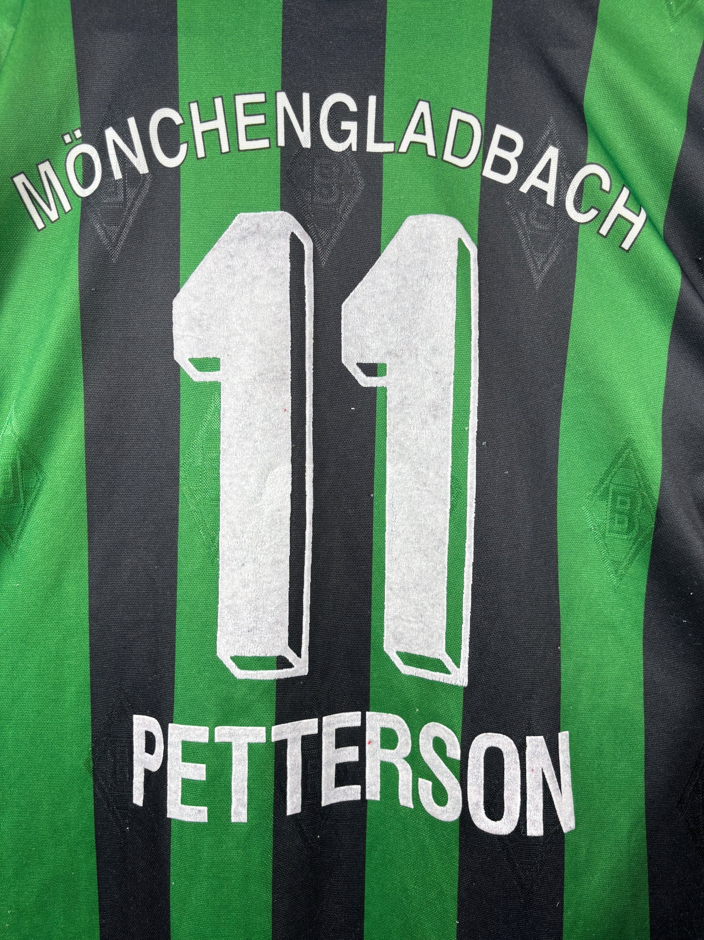 Borussia Mönchengladbach 1995/1996/1997 Heimtrikot- XL - #11 Petterson