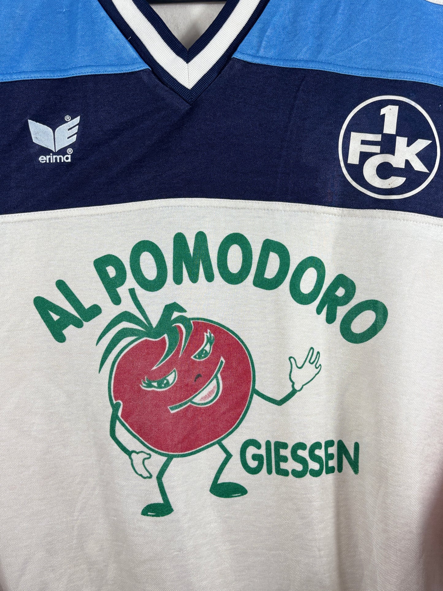 1. FC Kaiserslautern II 1989/1990 Auswärtstrikot - L - (Matchworn)