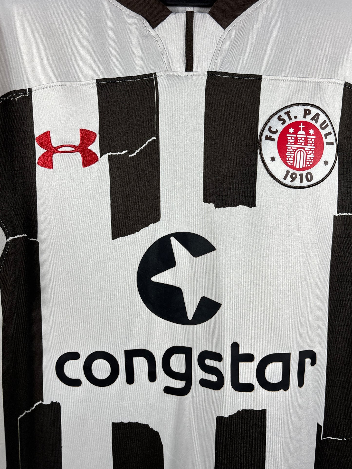 FC Sankt Pauli 2018/2019 Heimtrikot - M - #22 Sahin (Matchworn mit Zertifikat)