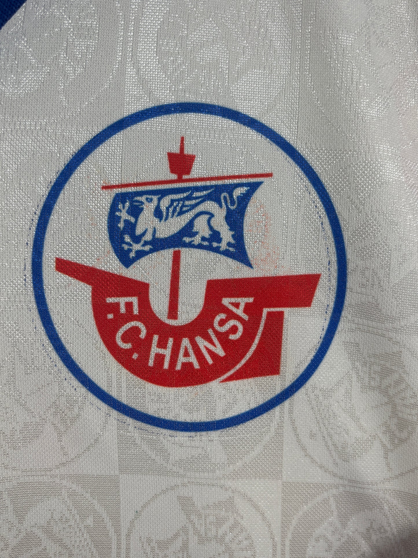 Hansa Rostock  1996/1997 Heimtrikot Daewoo - L/XL