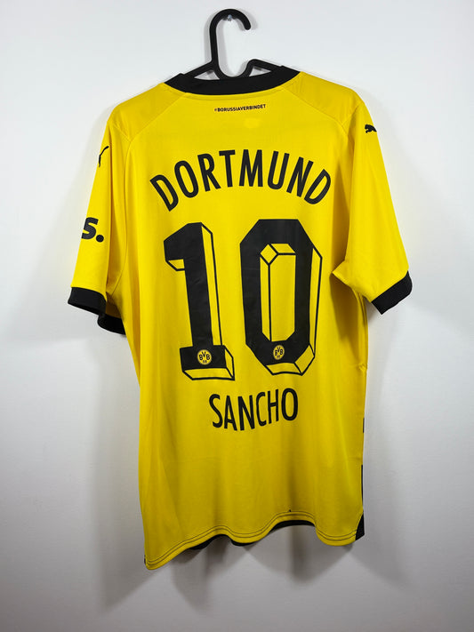 BVB Borussia Dortmund 2023/2024 Heimtrikot - L - #10 Sancho (mit Original Rechnung & Etiketten)