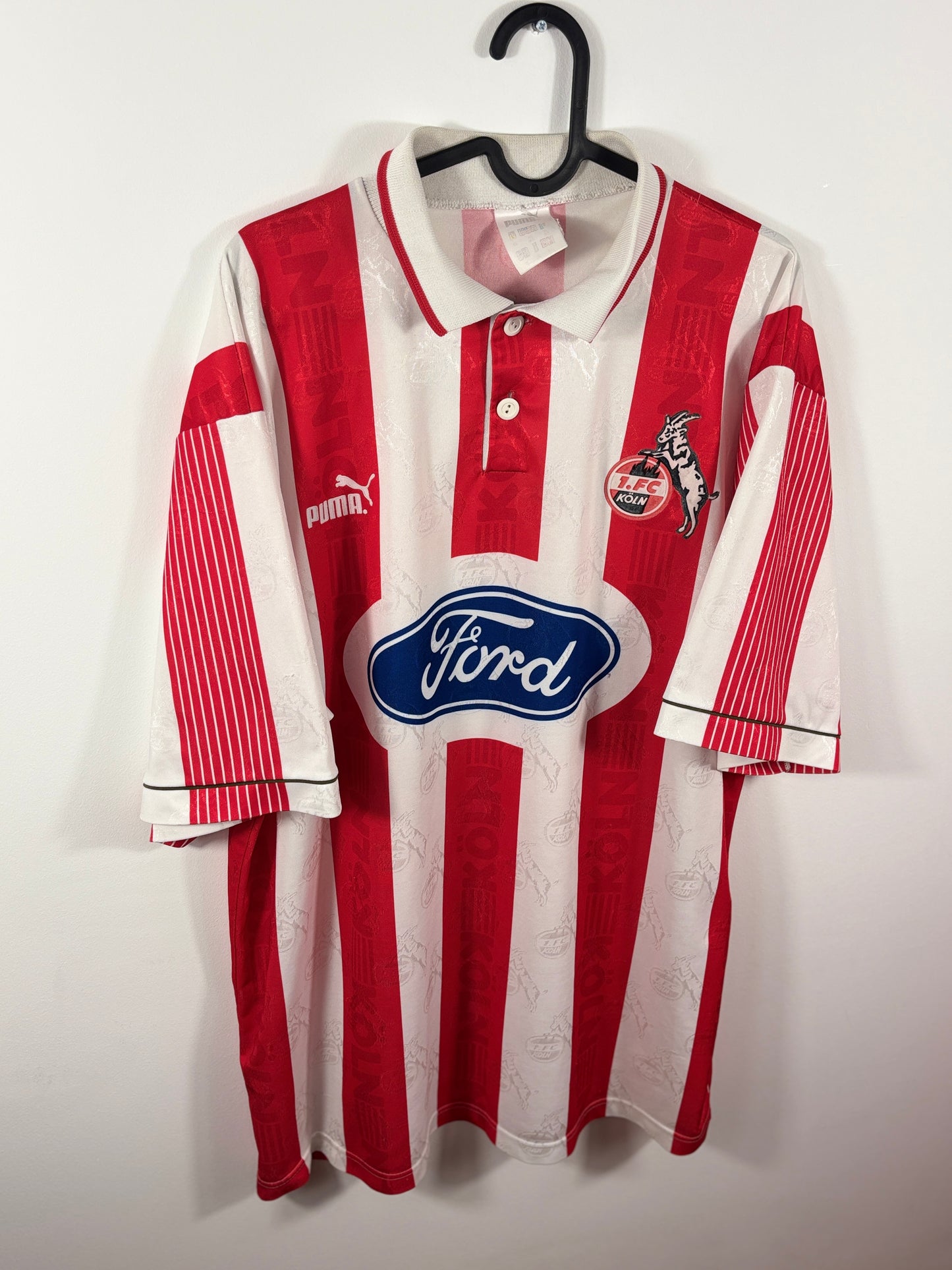 1. FC Köln 1995/1996 Heimtrikot Ford – XL