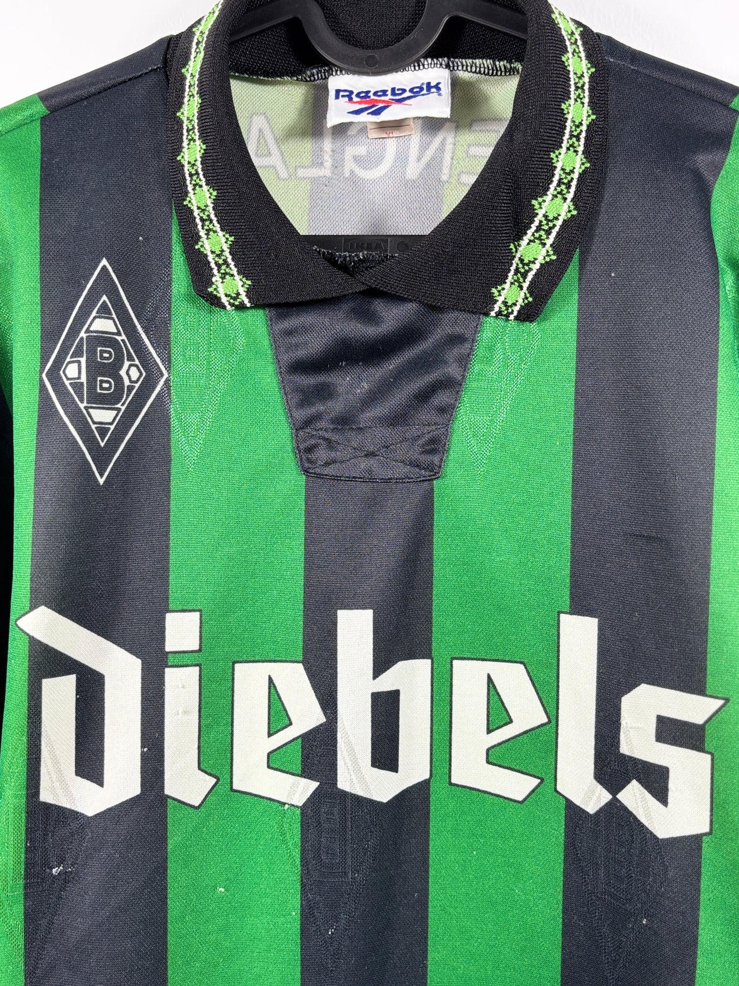 Borussia Mönchengladbach 1995/1996 Heimtrikot Diebels - XL
