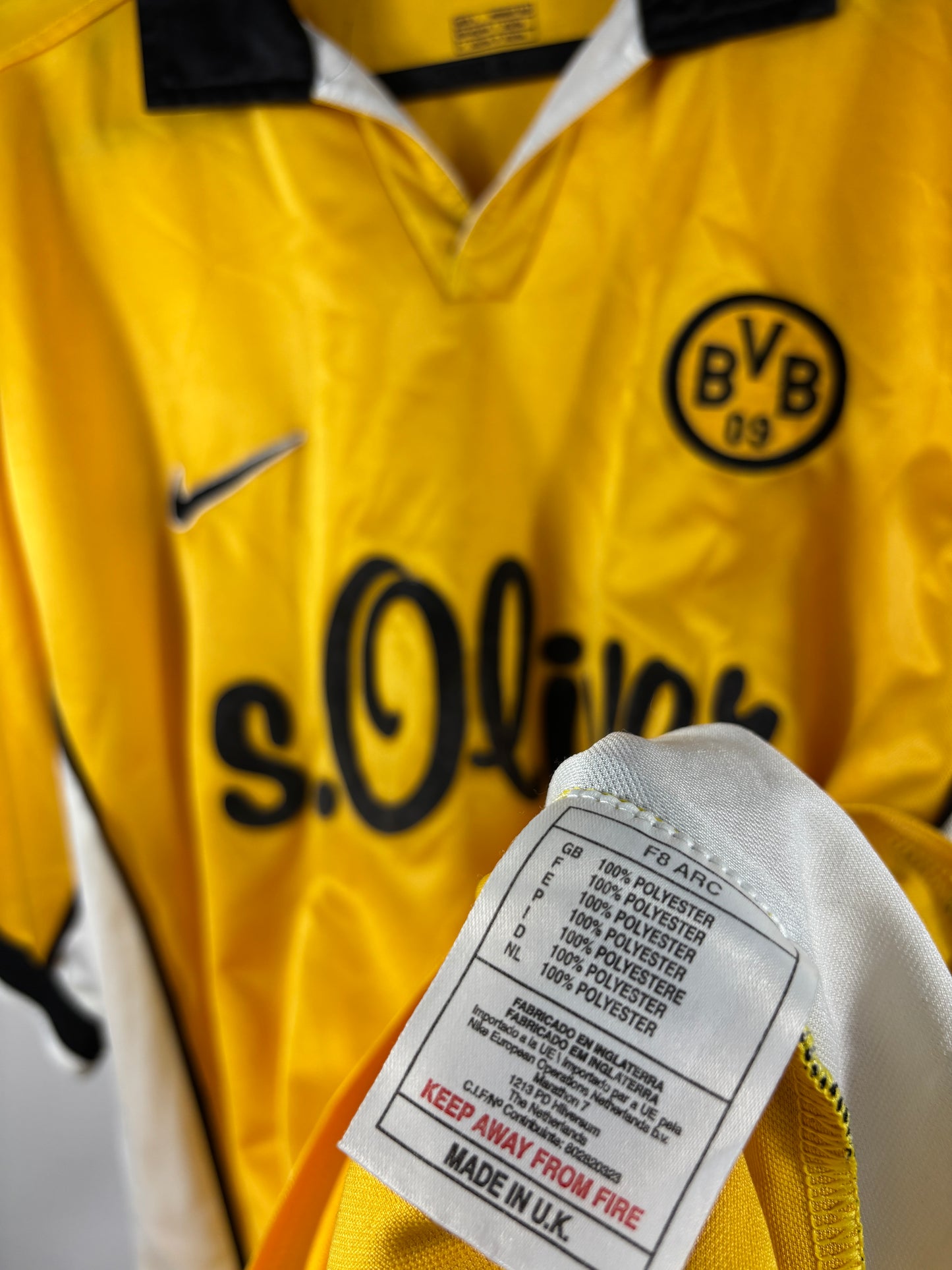 BVB Borussia Dortmund 1998/1999/2000 Heimtrikot - L
