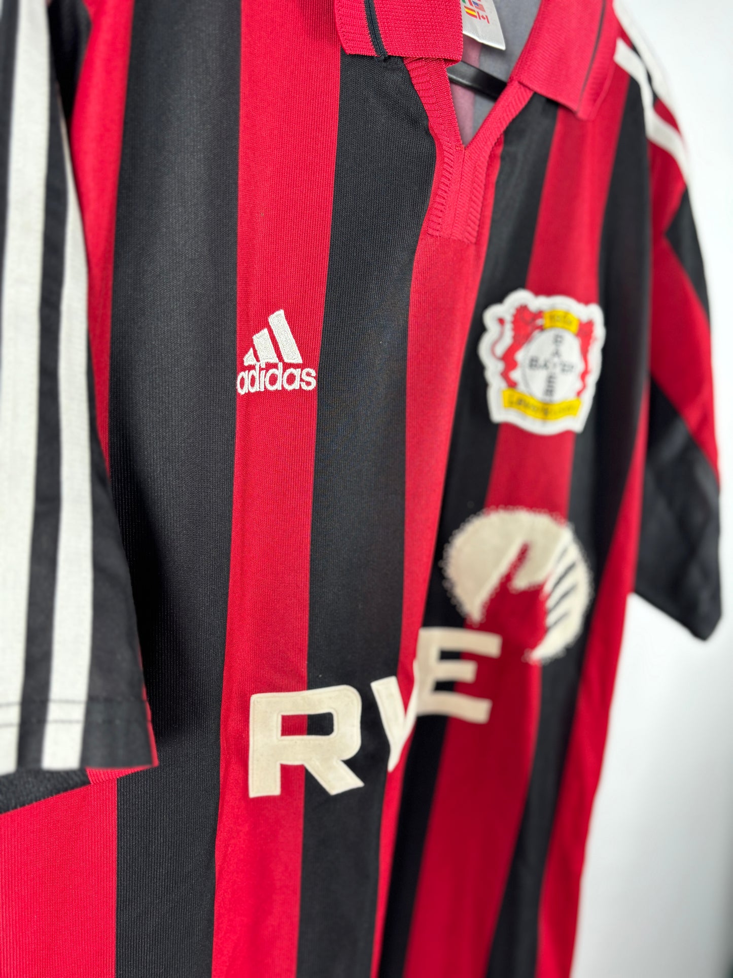 Bayer 04 Leverkusen 2001/2002 Heimtrikot - L - #9 Kirsten