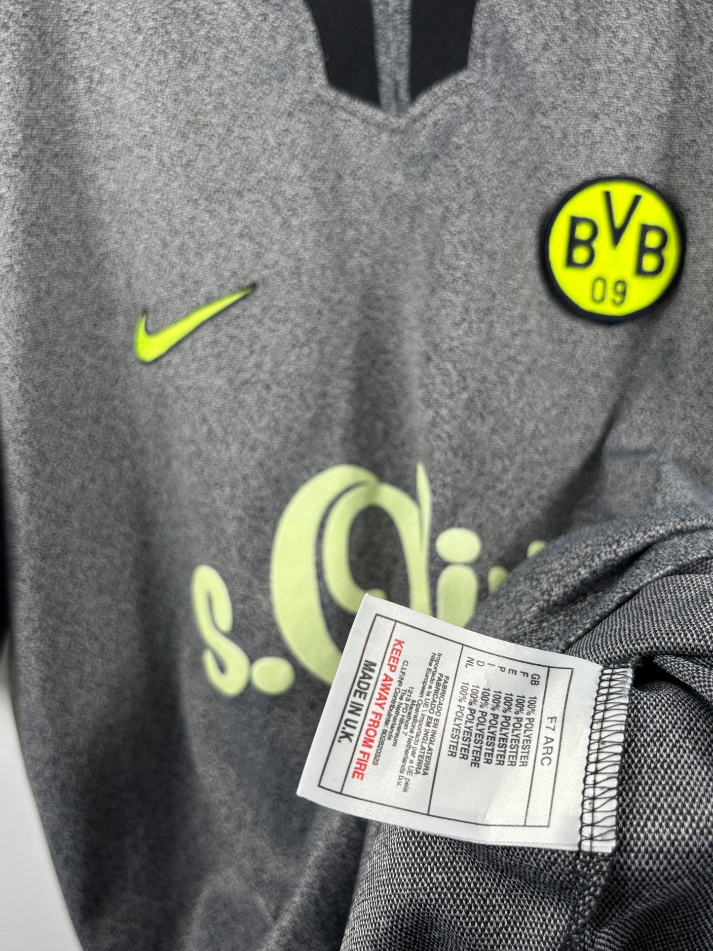 BVB Borussia Dortmund 1997/1998 Auswärtstrikot- L (DEFEKT)