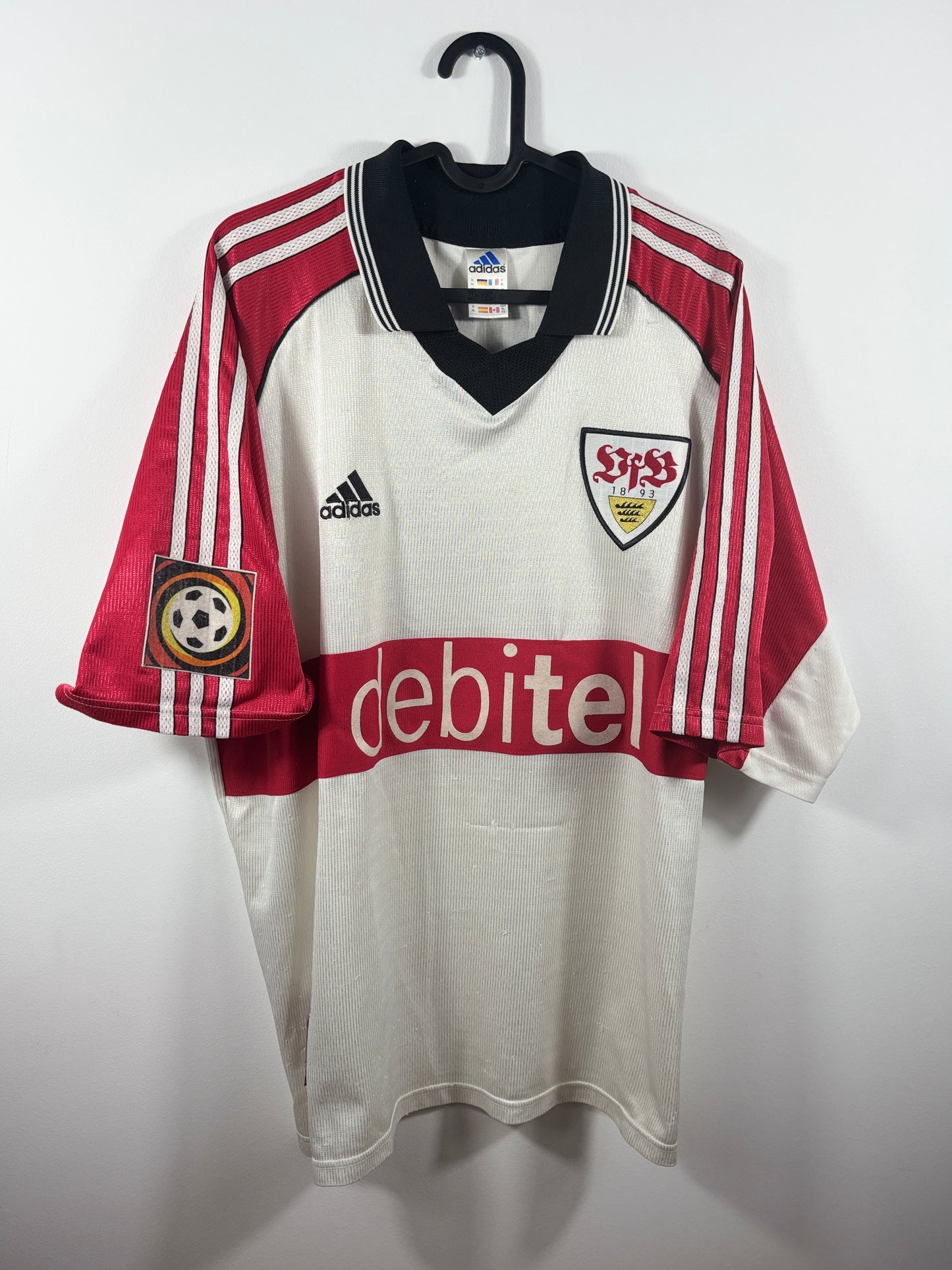 VfB Stuttgart 1996/1997 Heimtrikot - XL - #8 Todt
