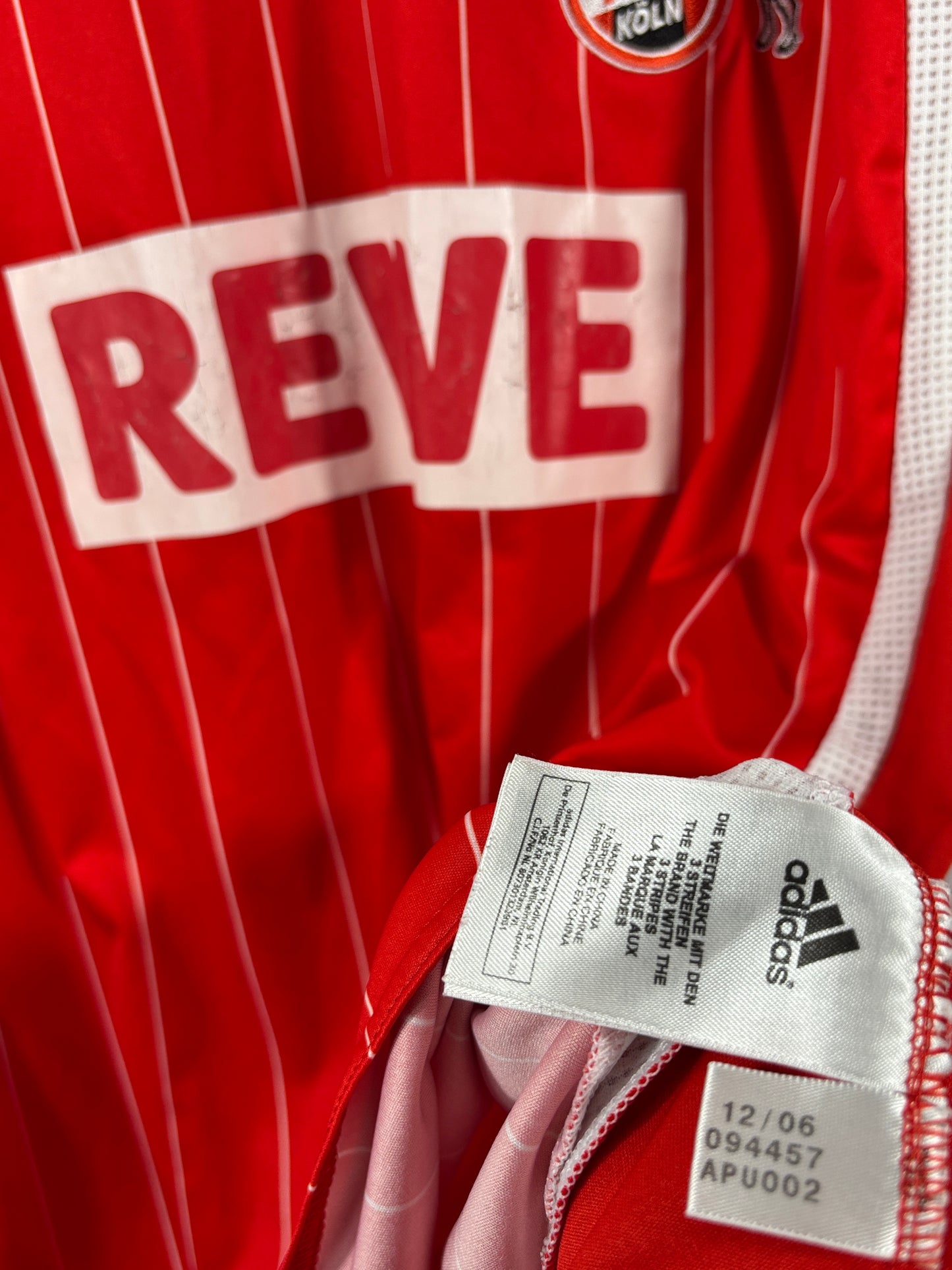 1. FC Köln 2007/2008 Heimtrikot Rewe – XL - #10 Broich