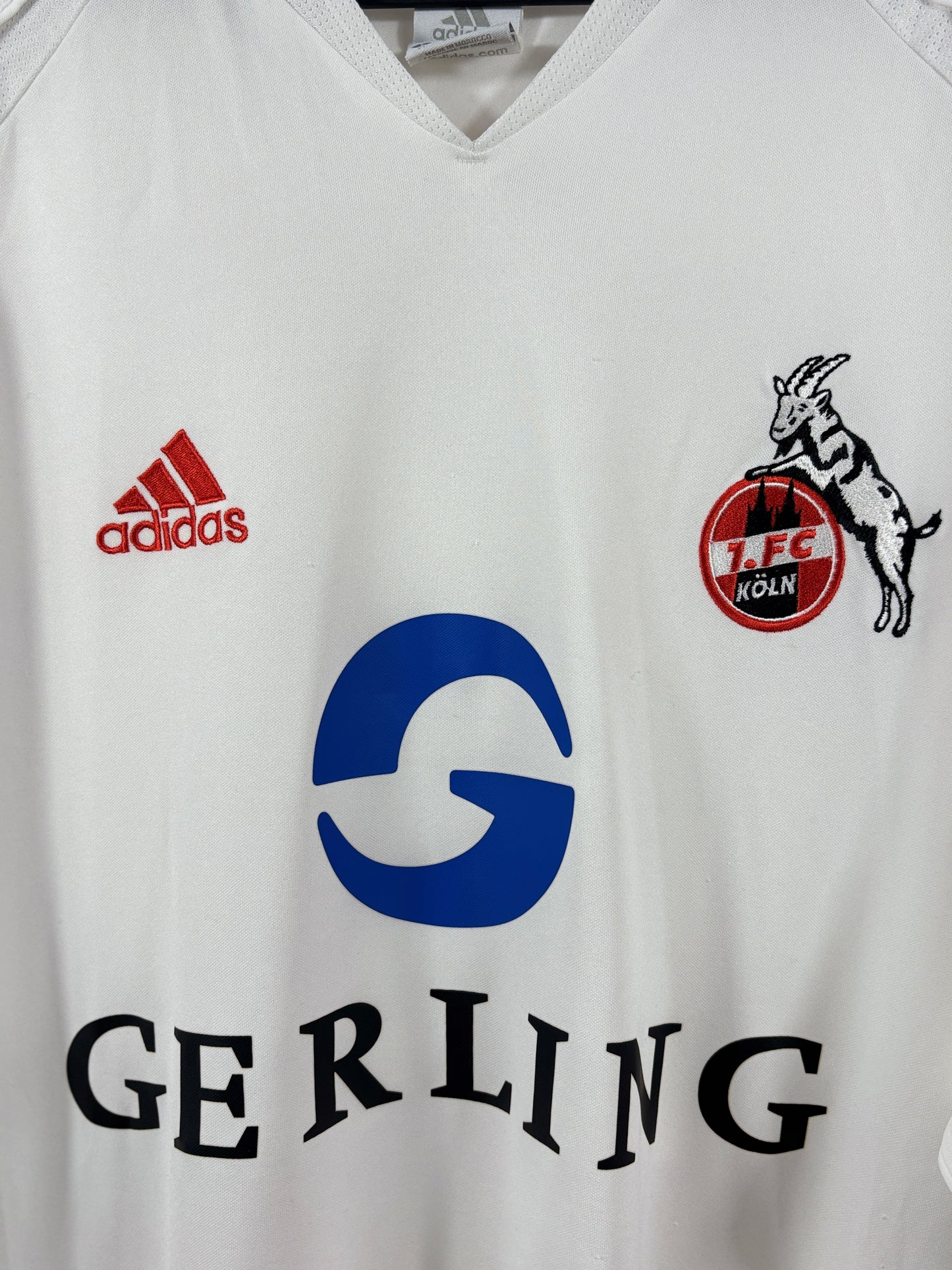 1. FC Köln 2005/2006 Heimtrikot Gerling – XL - #10 Podolski