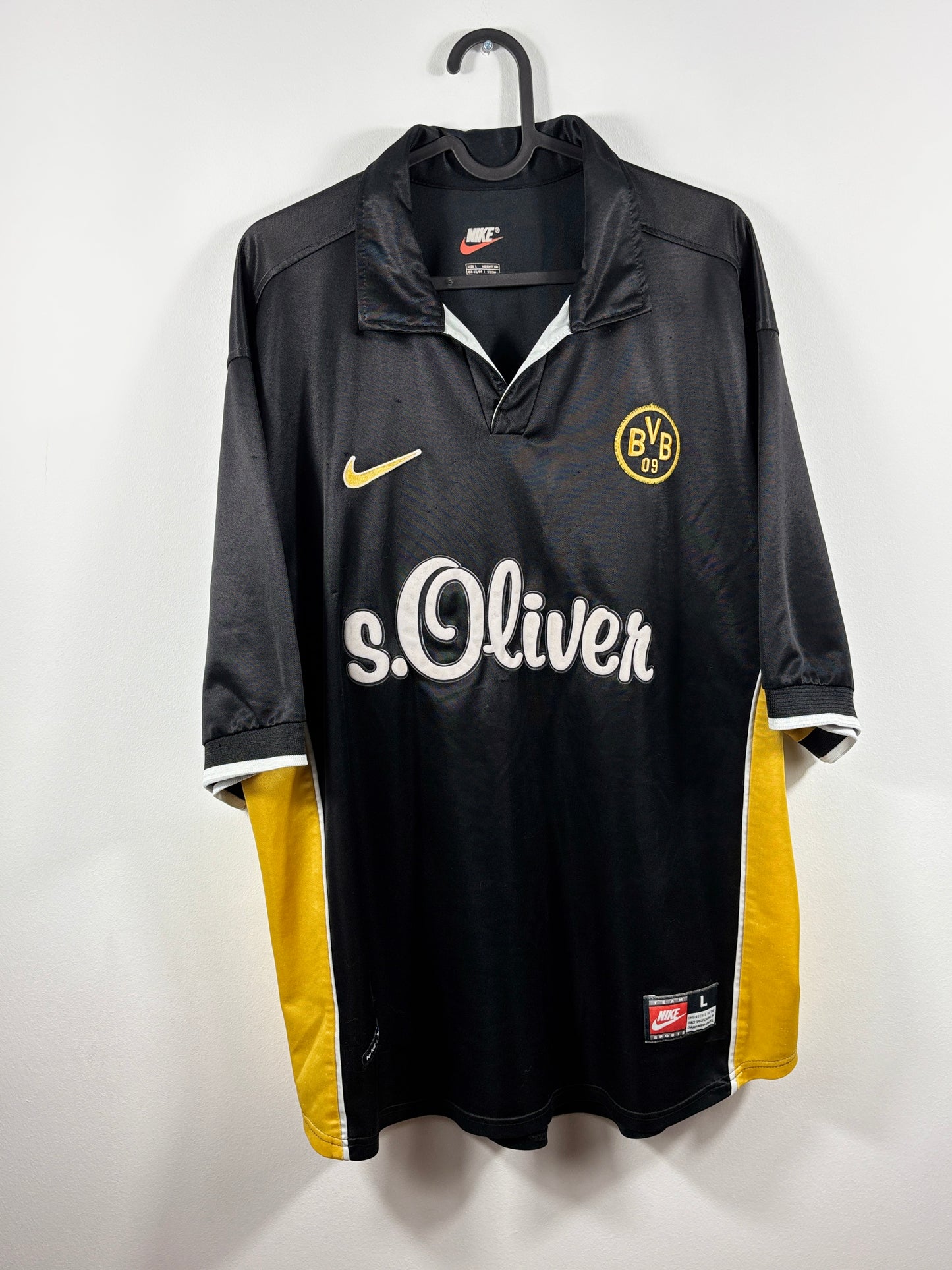 BVB Borussia Dortmund 1998/1999/2000 Auswärtstrikot - L