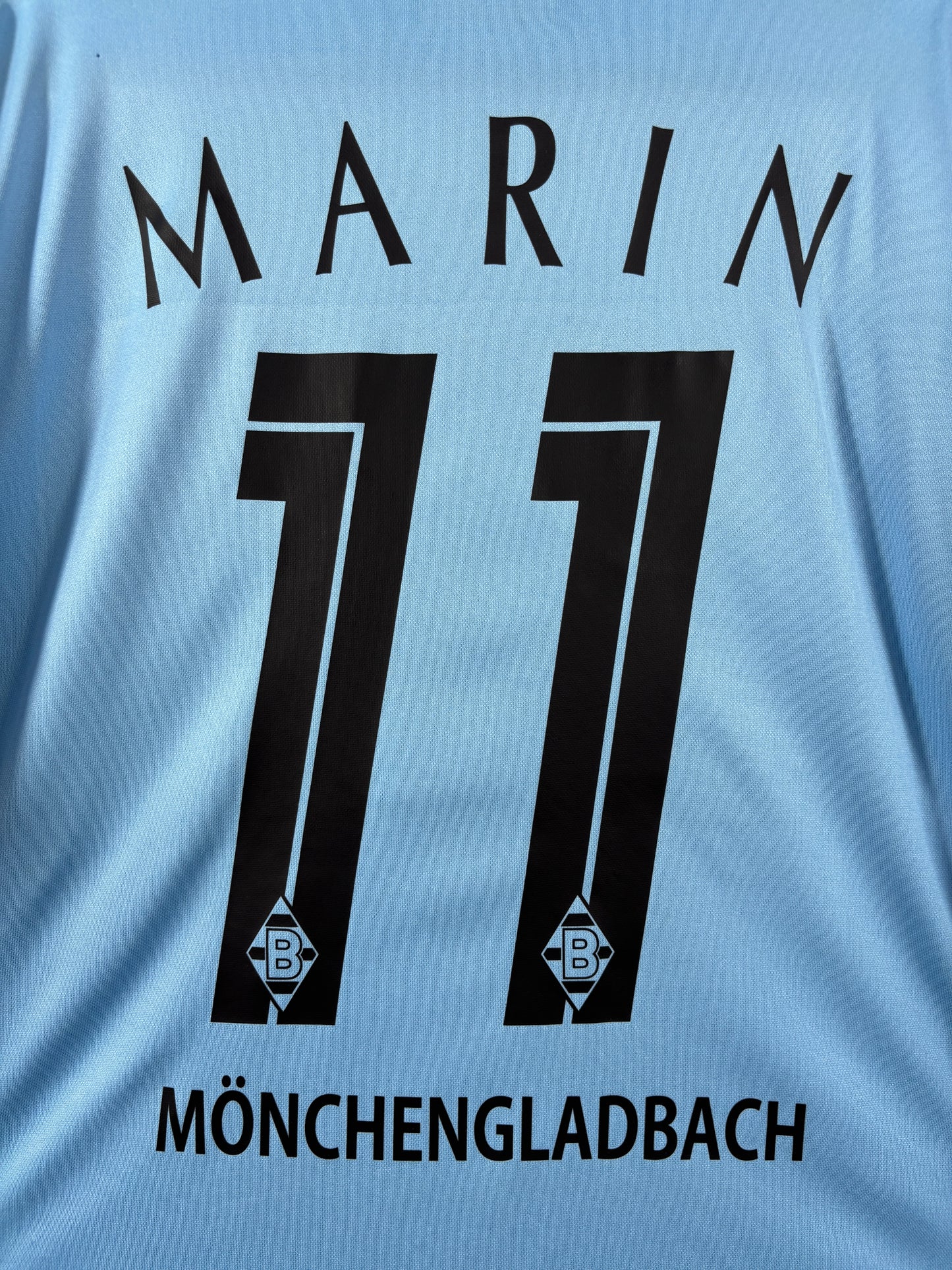 Borussia Mönchengladbach 2007/2008/2009 Ausweichtrikot - XL - #11 Marin