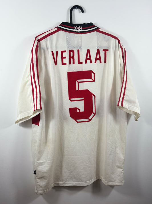VfB Stuttgart 1996/1997 Heimtrikot - L - #5 Verlaat