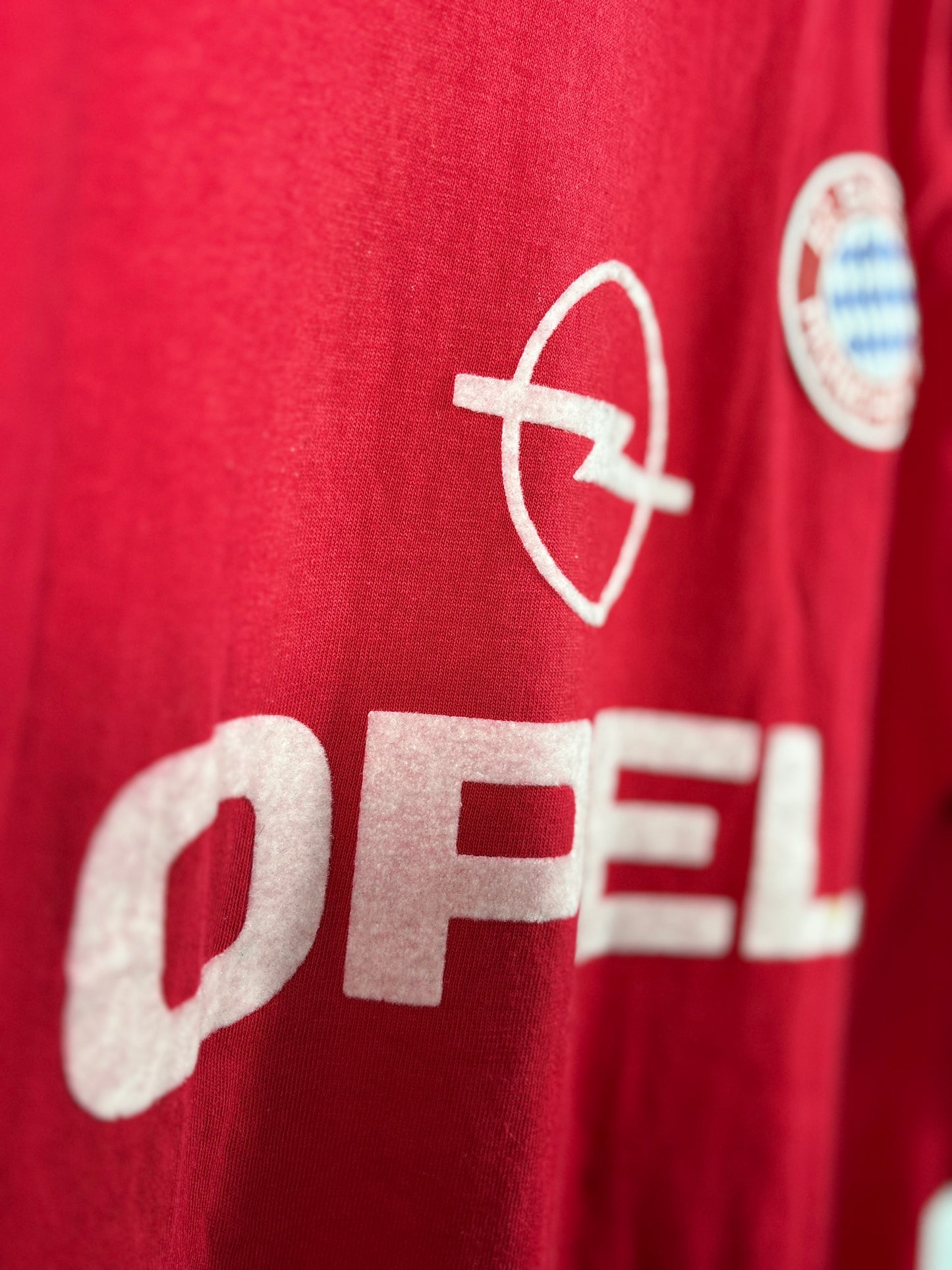 FC Bayern München 1989/1990/1991 Heimtrikot OPEL– XL