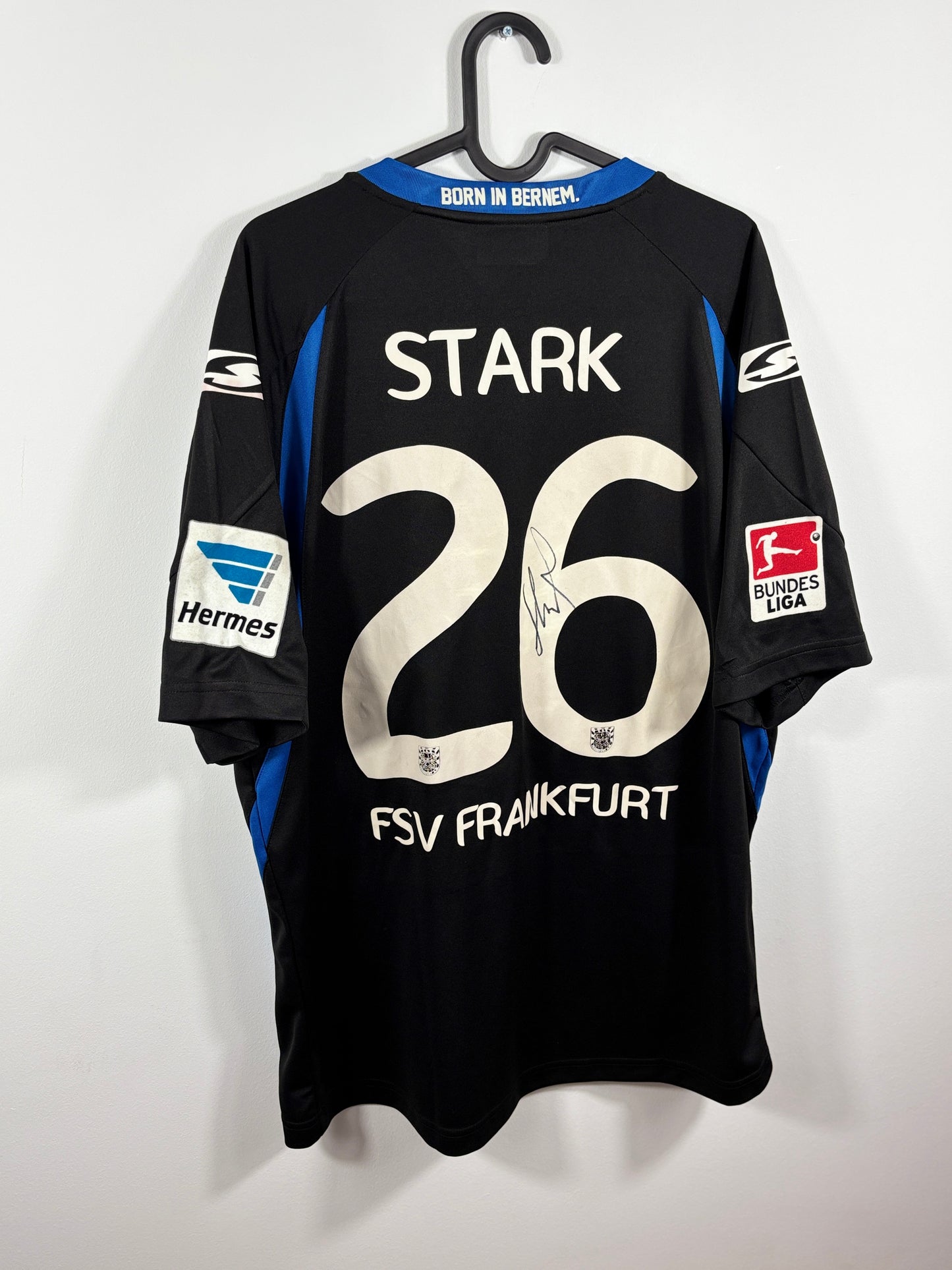 FSV Frankfurt 2012/2013 Heimtrikot – M - #26 Stark (Matchworn & signiert)