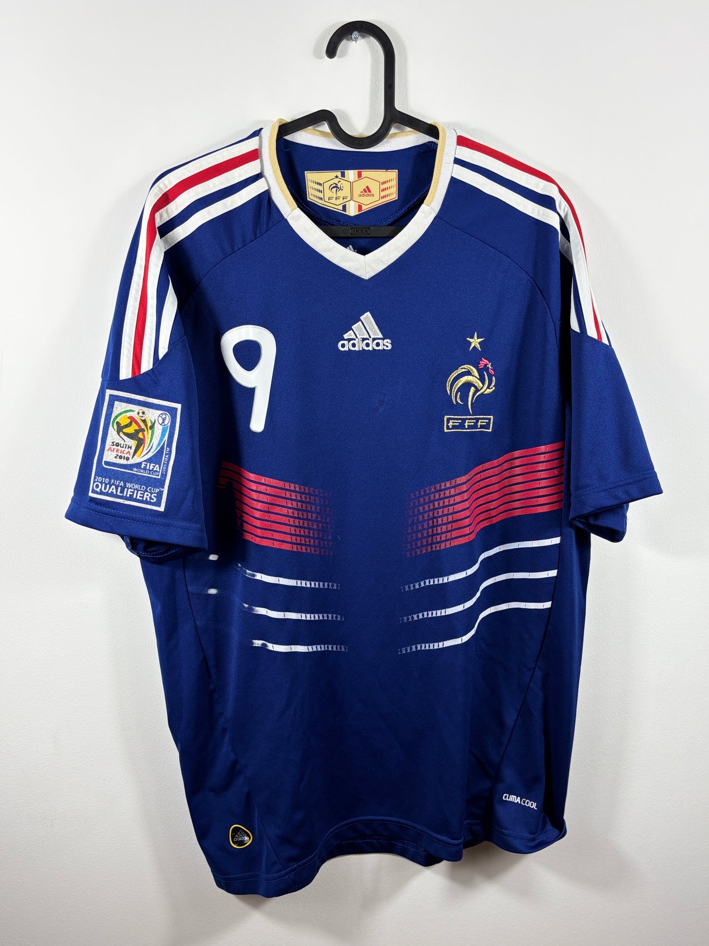 Frankreich Trikot WM 2010 Südafrika - M - #9 Cisse