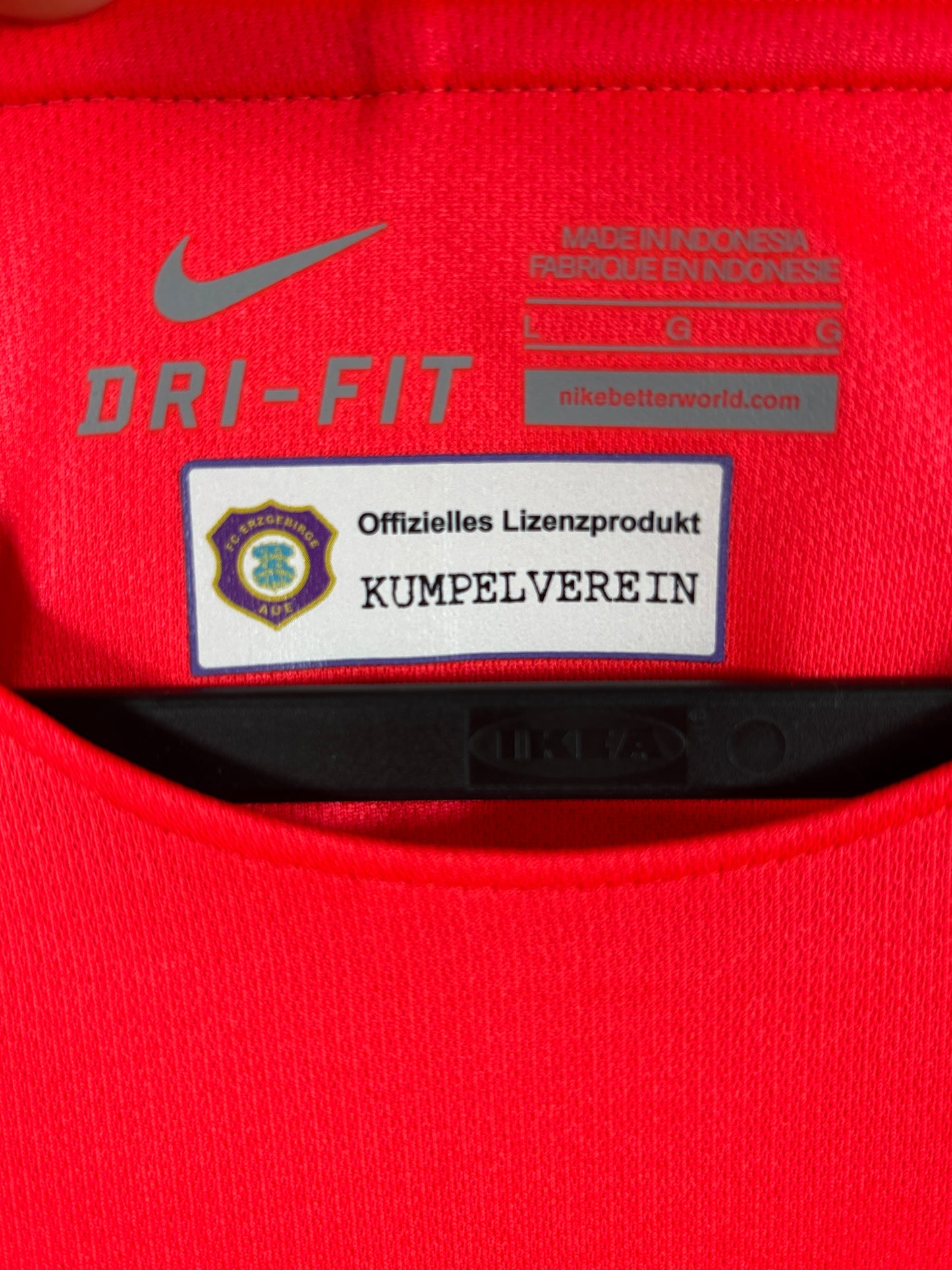 FC Erzgebirge Aue 2016/2017 Torwarttrikot - L - #13 Ebersbach (Matchprepared)