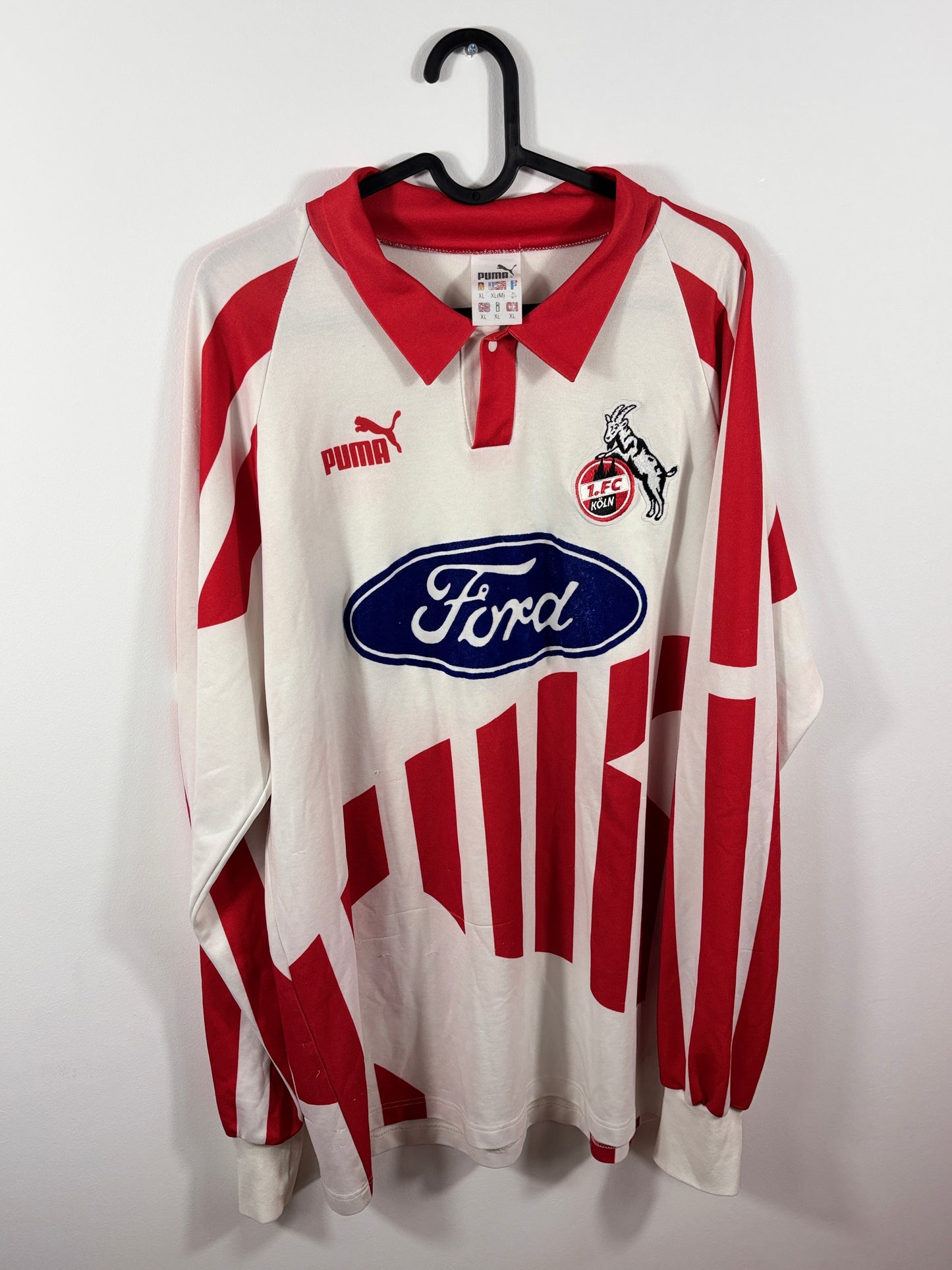 1. FC Köln 1994/1995 Heimtrikot Ford – XL